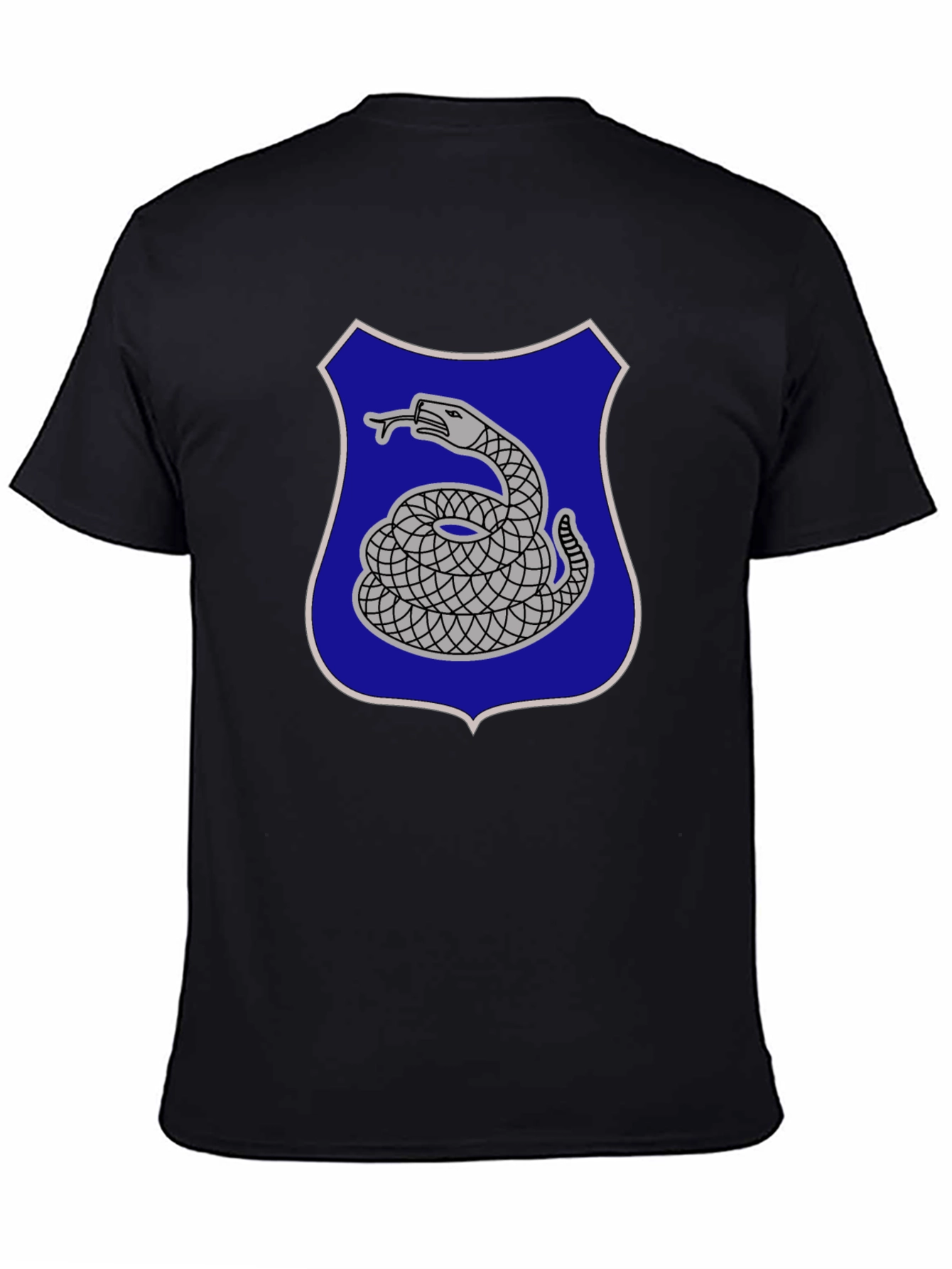 Black Snake Emblem T-Shirt - Classic Design view 4