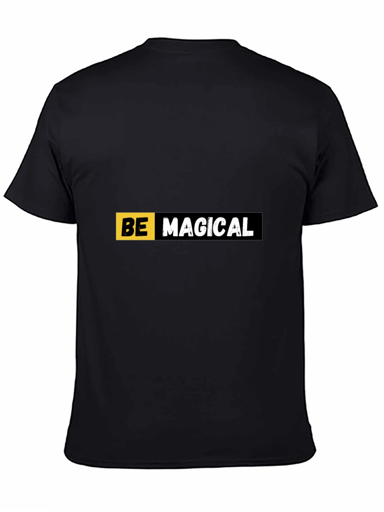 Black Be Magical Black T-Shirt view 4