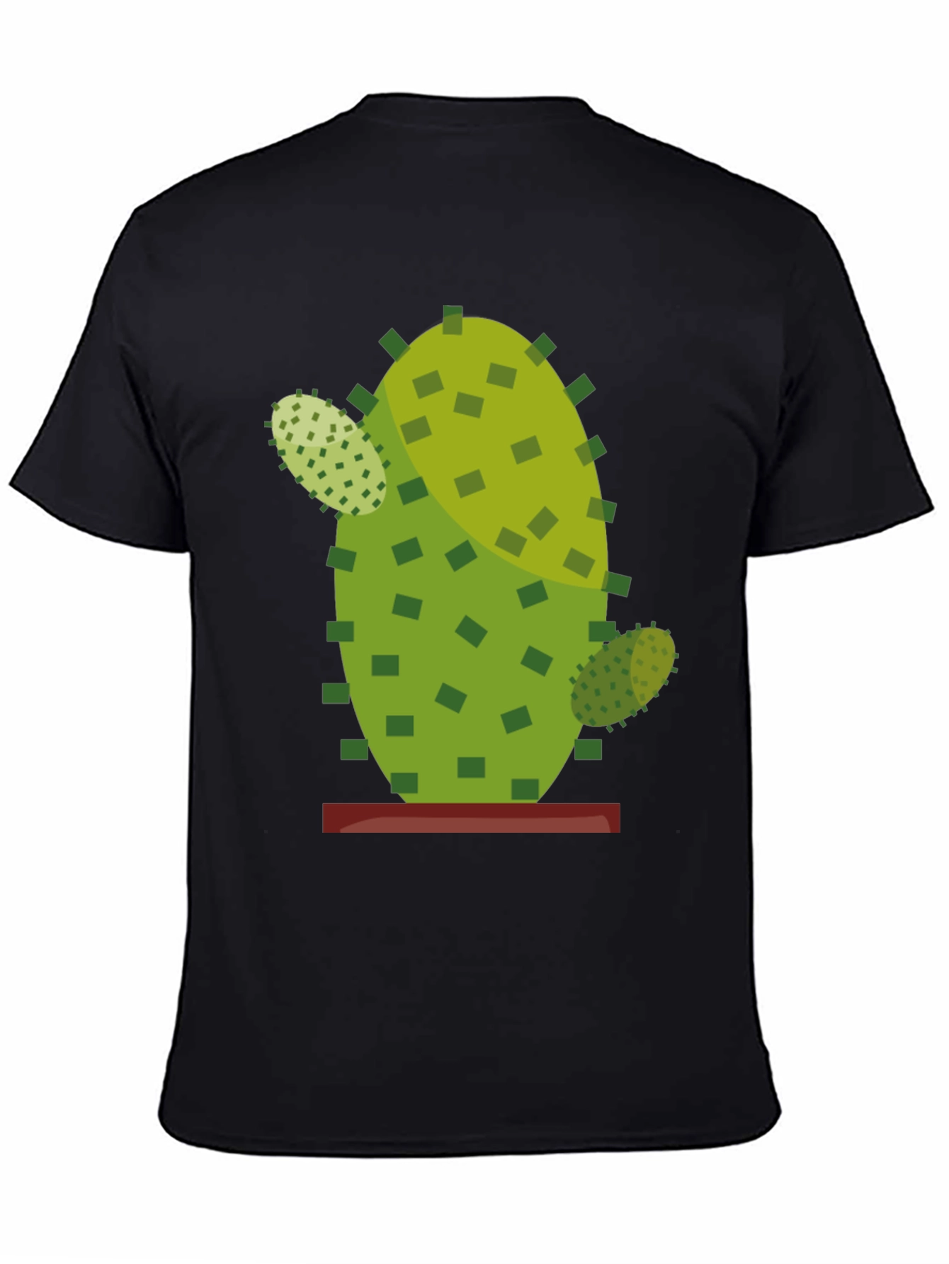 Black Cactus Graphic T-Shirt view 4