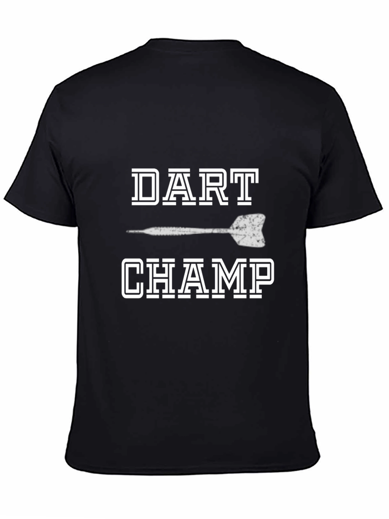 Black Dart Champ Black T-Shirt view 4