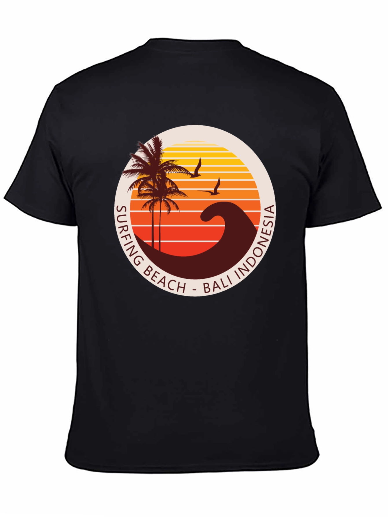 Bali Surfing Beach T-Shirt - 4