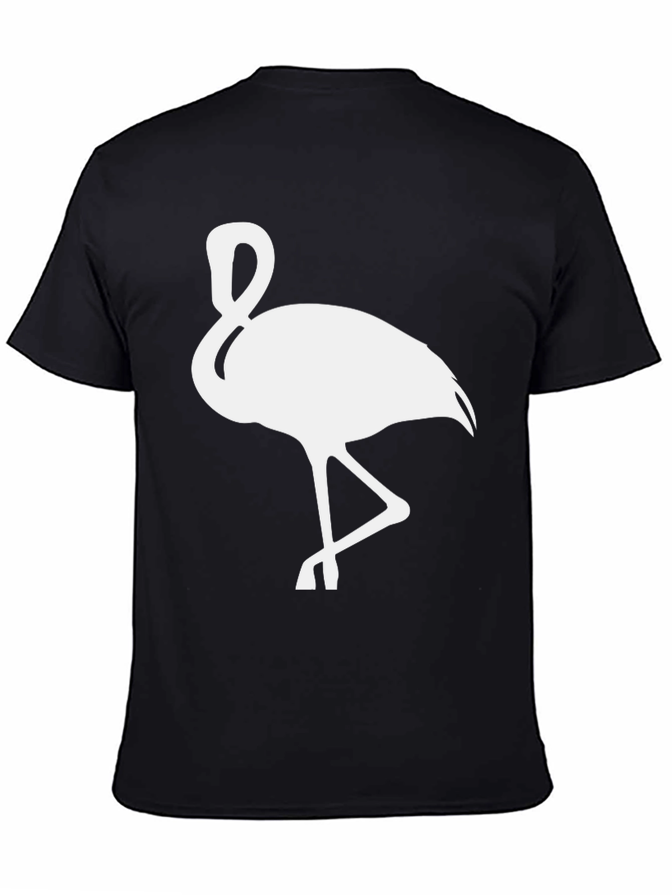 Black Flamingo Graphic T-Shirt - Casual Style view 4
