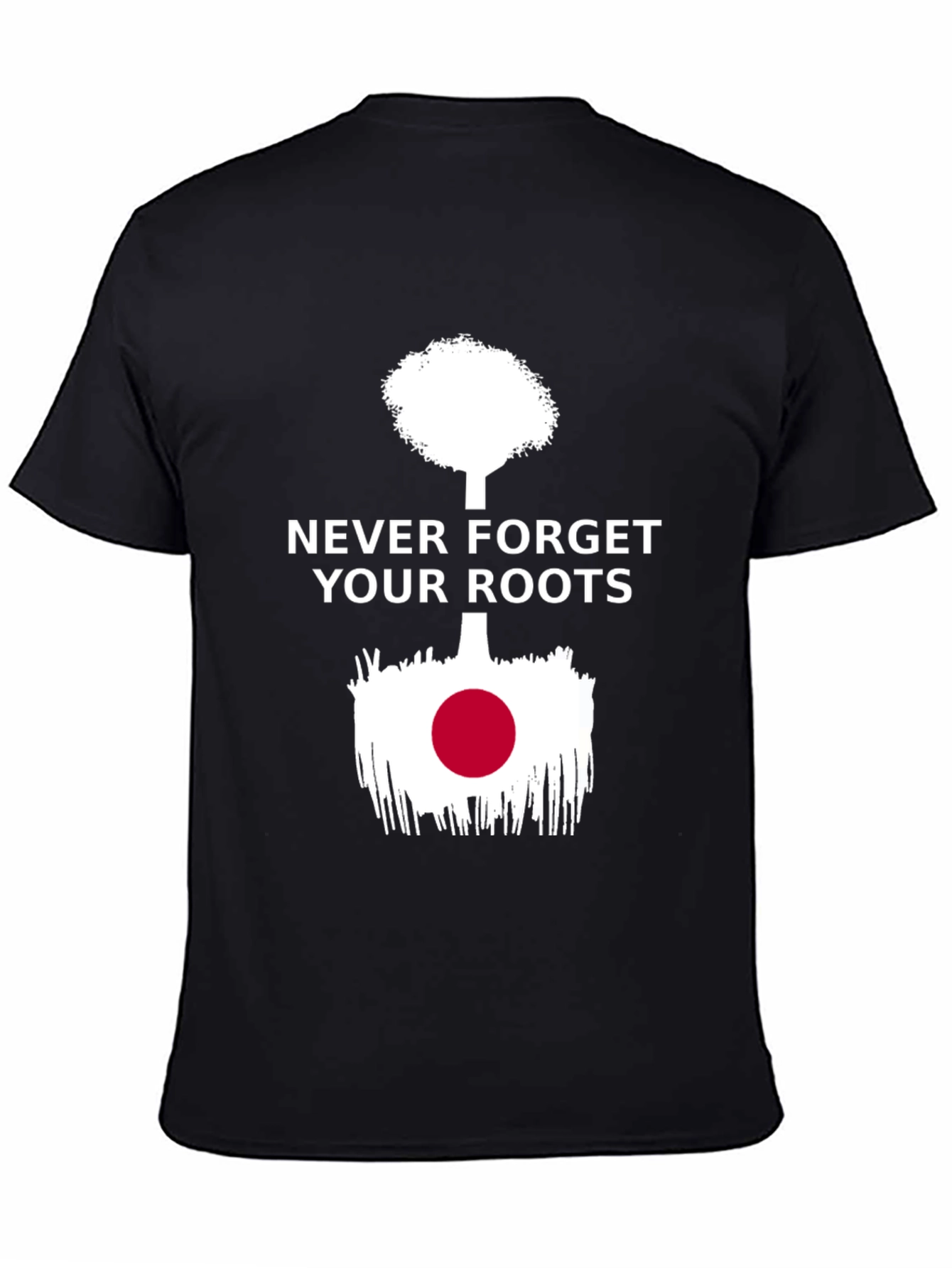 Black Never Forget Your Roots T-Shirt view 4