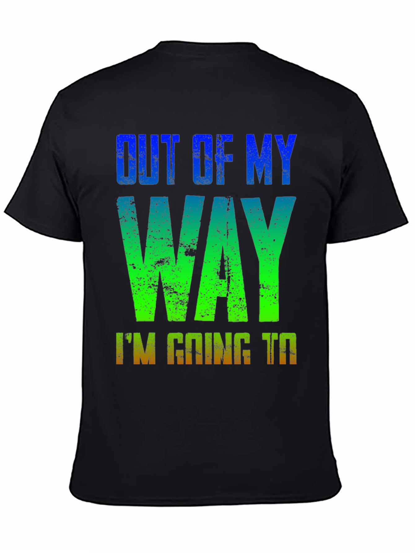 Black Out of My Way Graphic T-Shirt view 4
