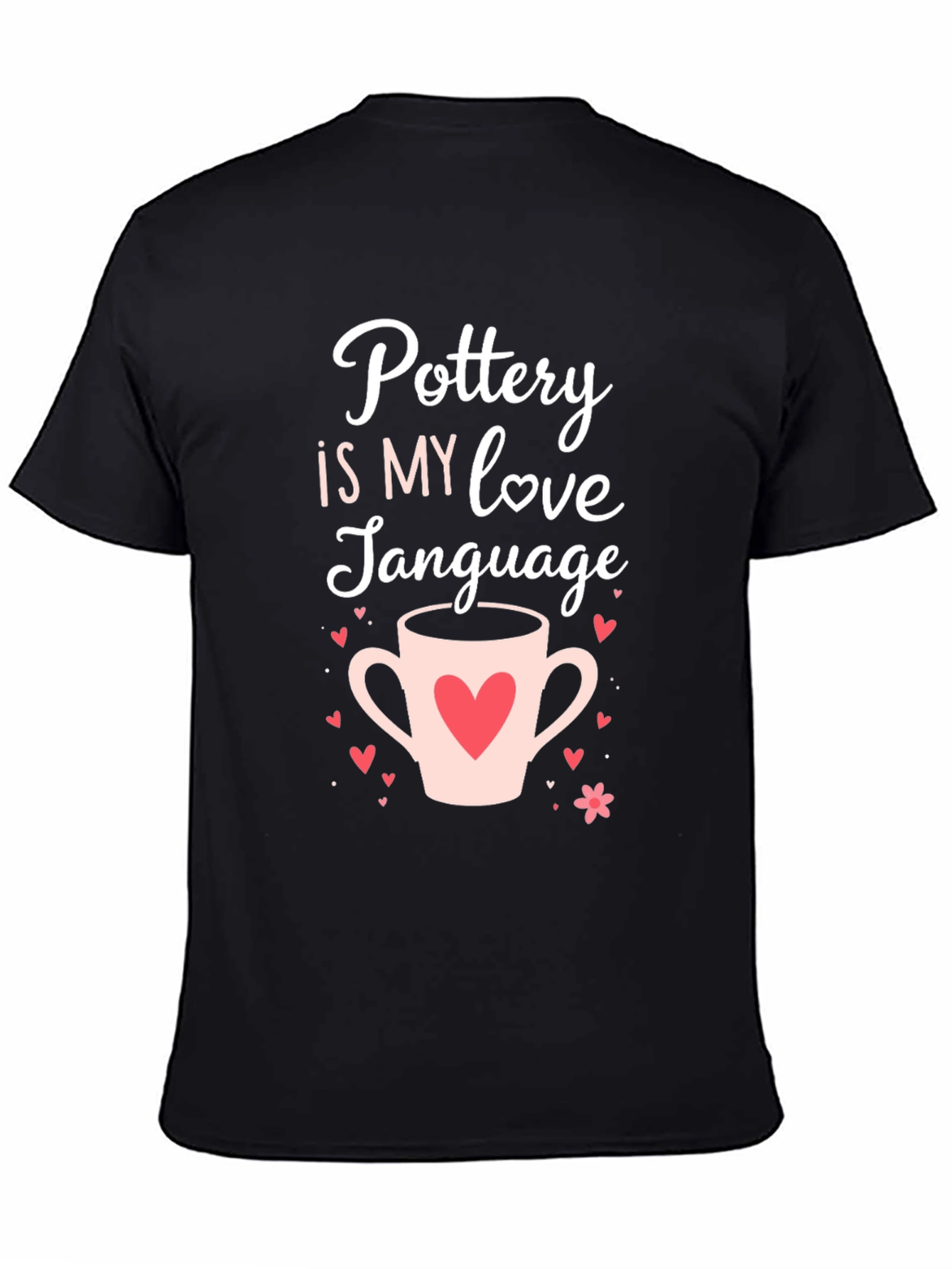 Black Pottery Is My Love Language Graphic Tee view 4