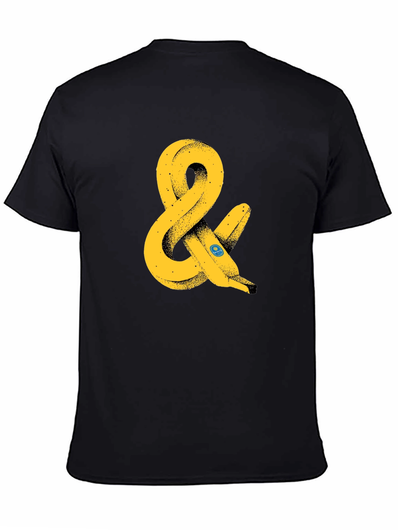 Black Banana Ampersand Graphic T-Shirt - Black view 4