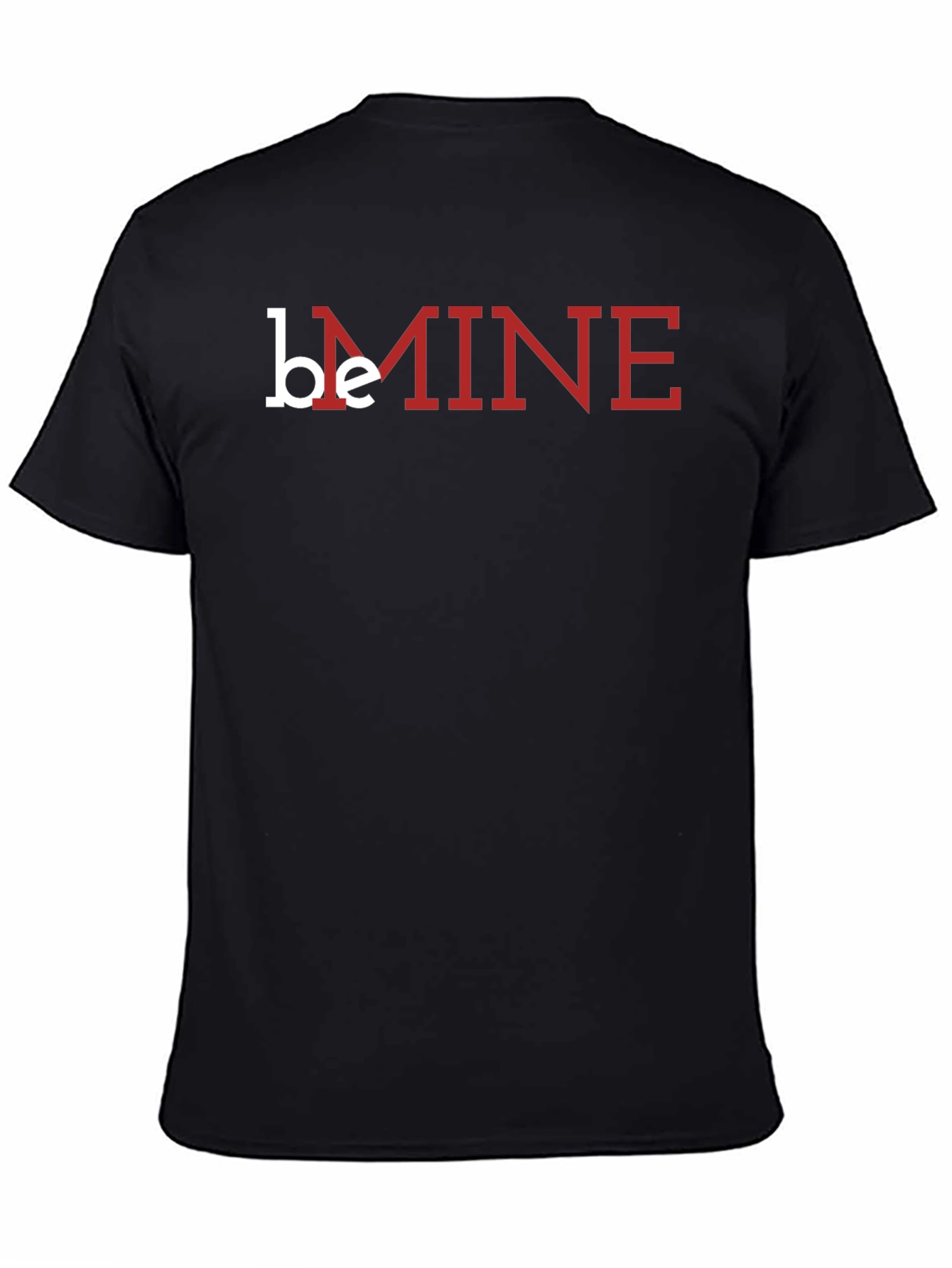 Black Be Mine Graphic Tee - Black view 4