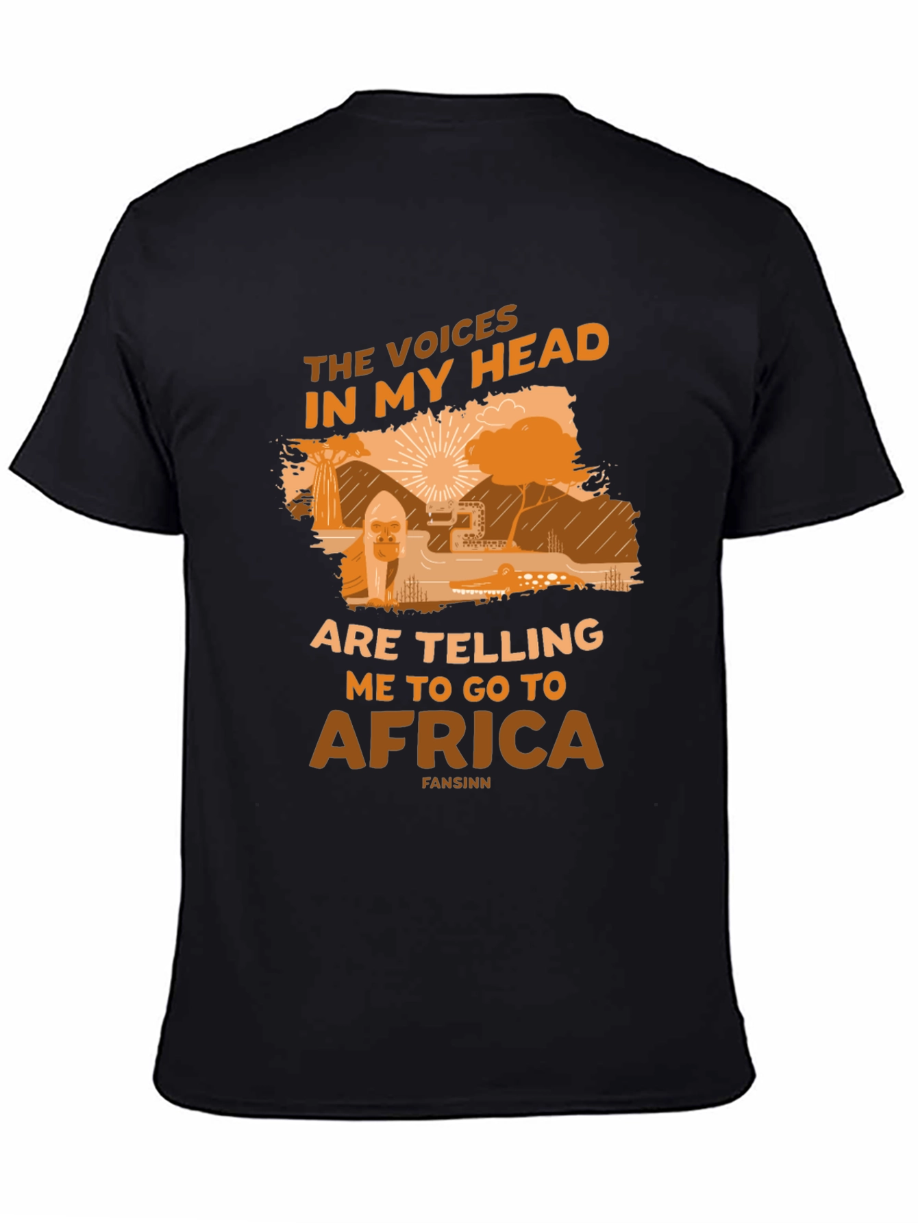 Africa Calling Graphic T-Shirt - 4
