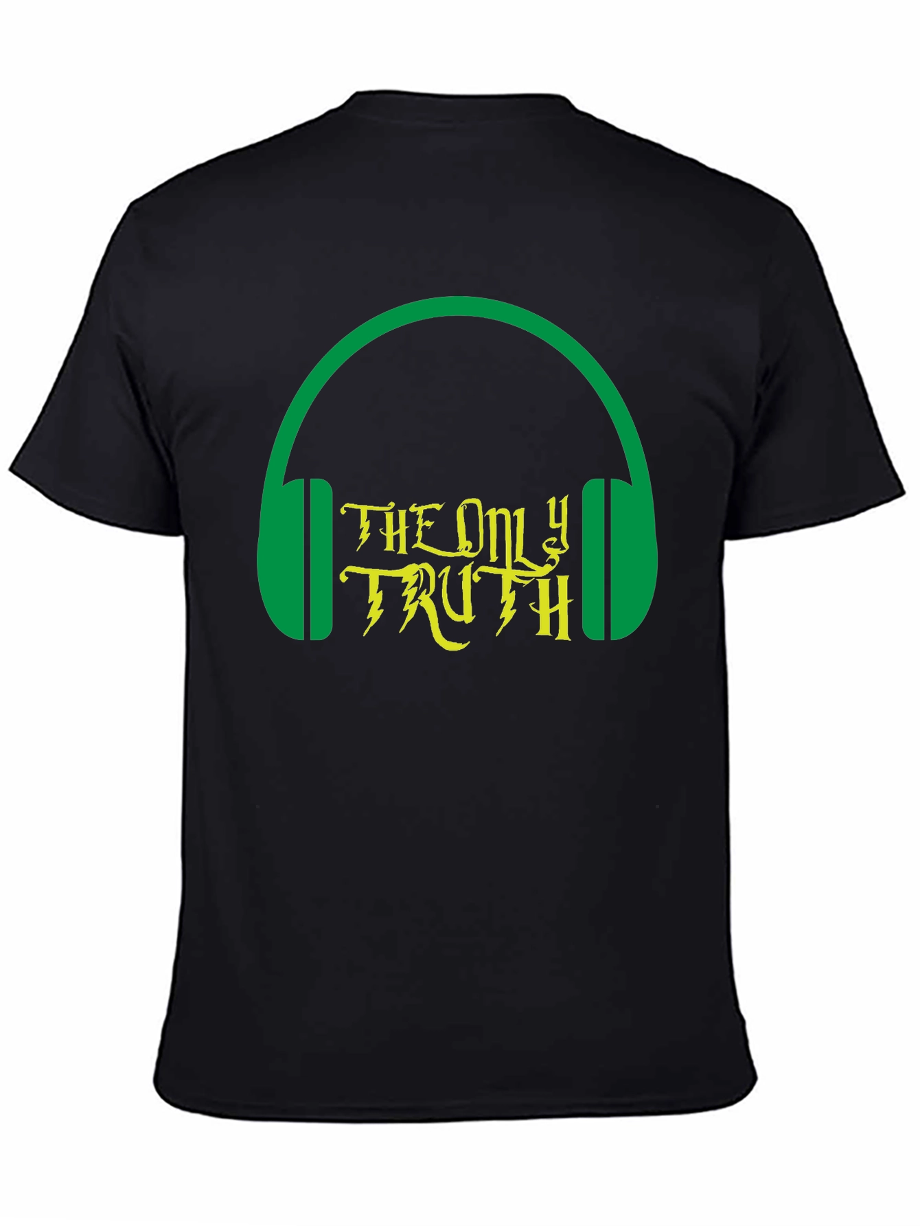 Black The Only Truth Graphic T-Shirt - Black view 4
