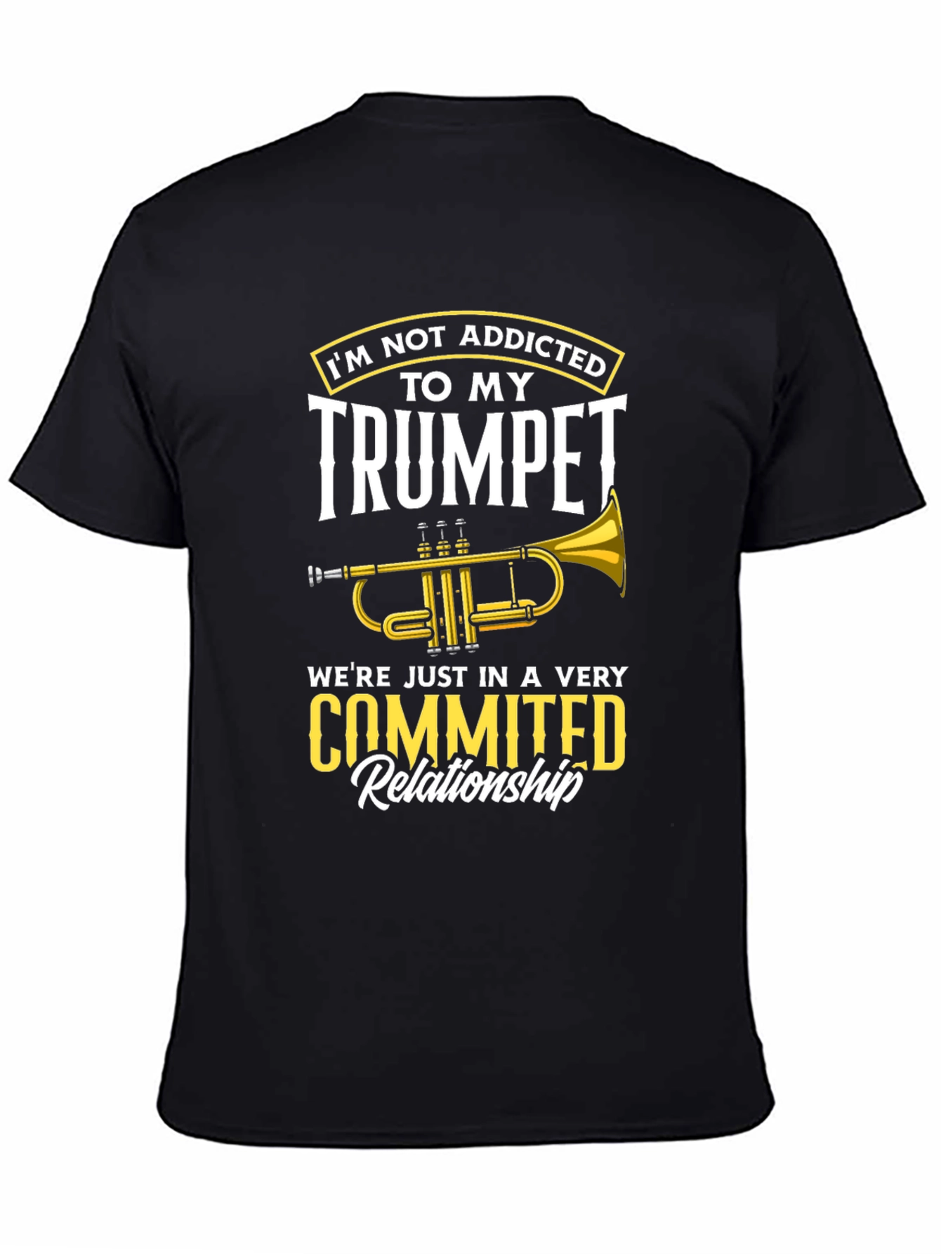 Black Trumpet Relationship T-Shirt view 4