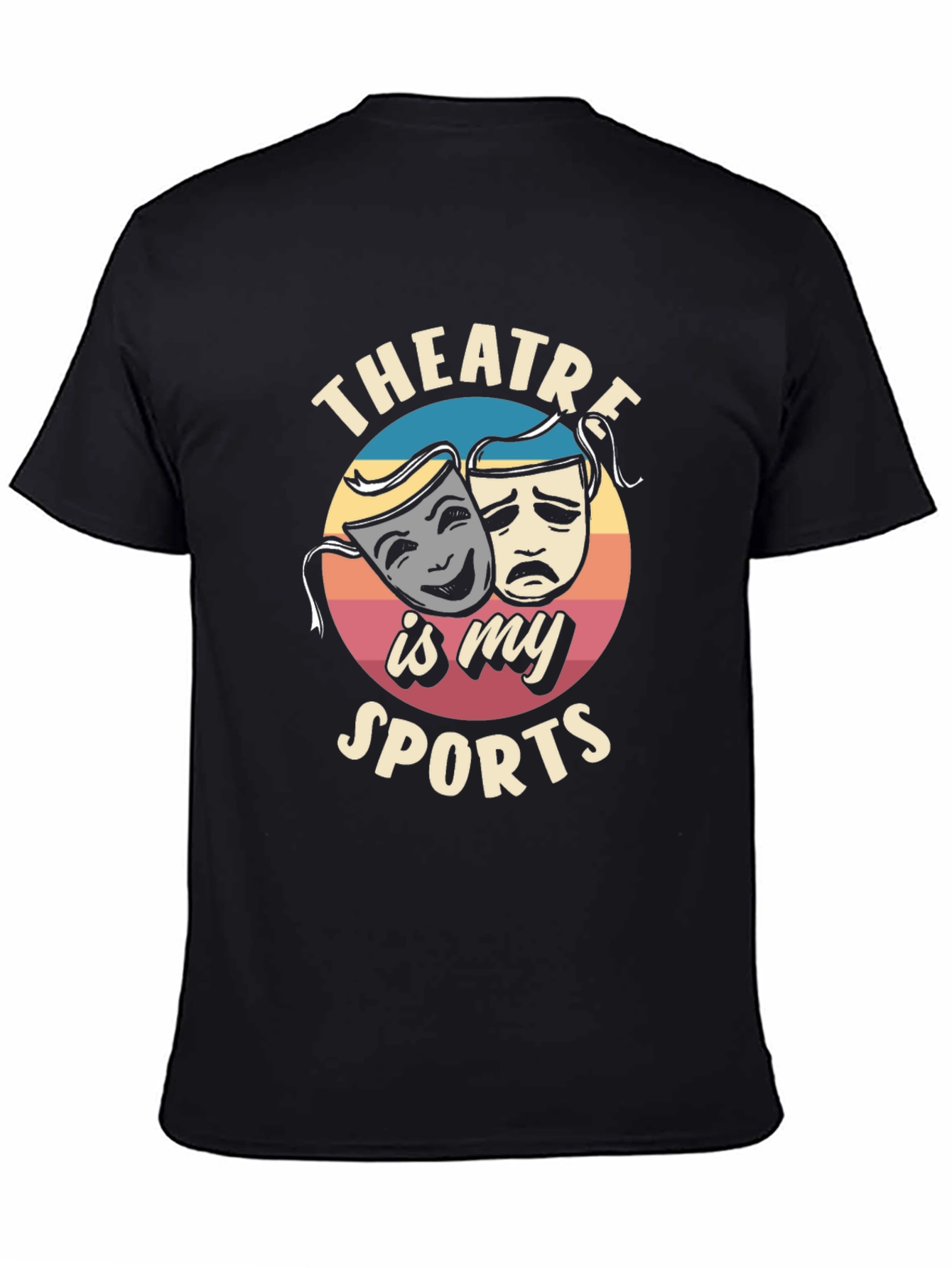 Black Theatre is My Sport T-Shirt view 4