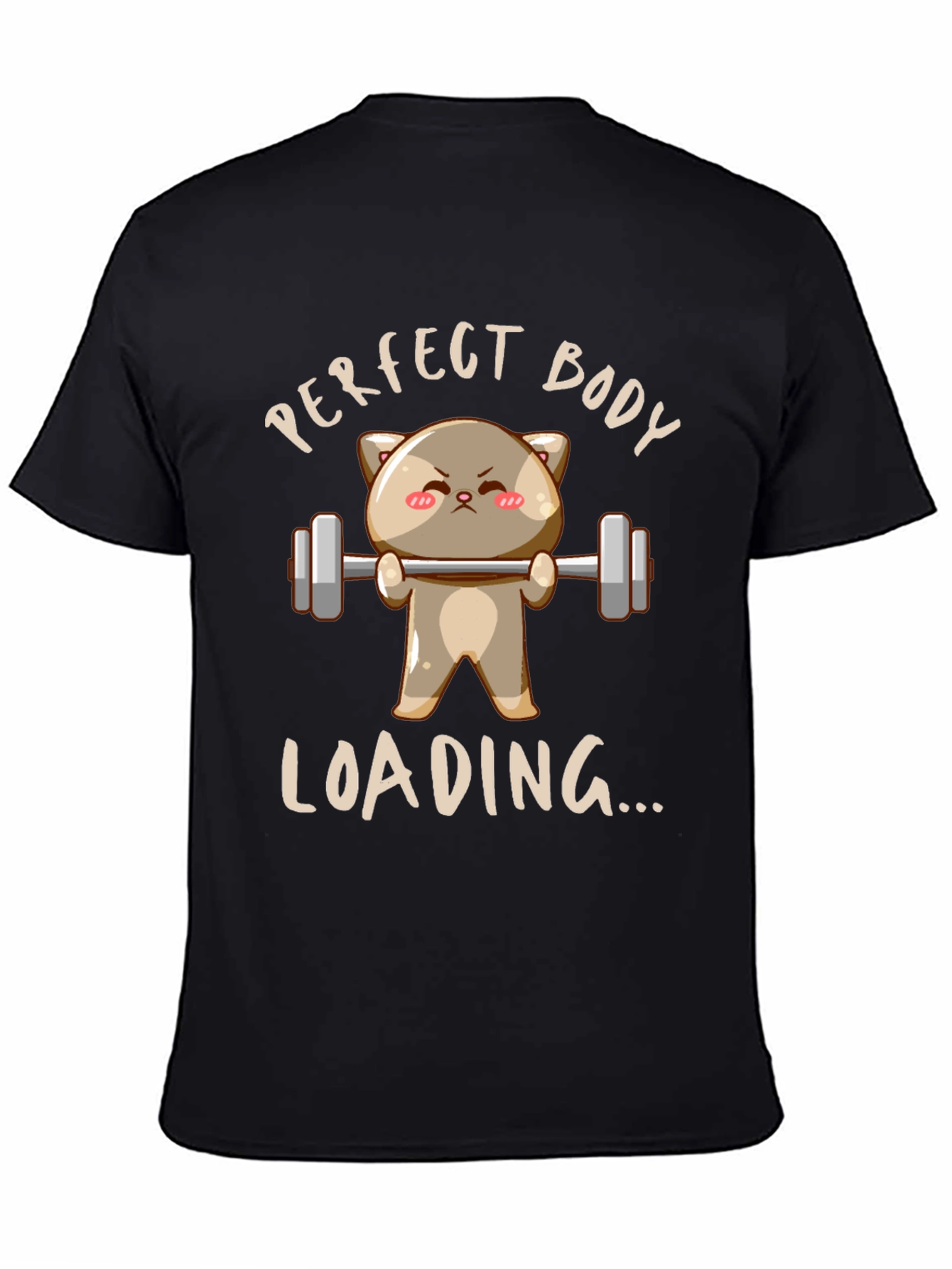 Black Perfect Body Loading T-Shirt view 4