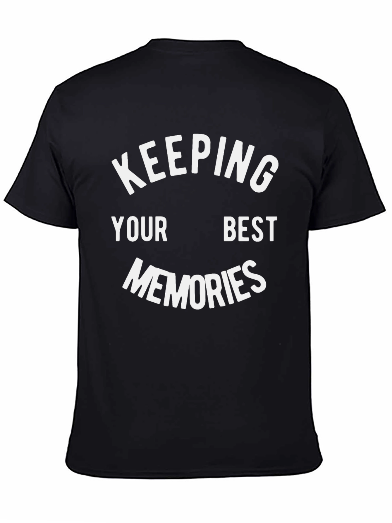 Black Keeping Your Best Memories T-Shirt view 4