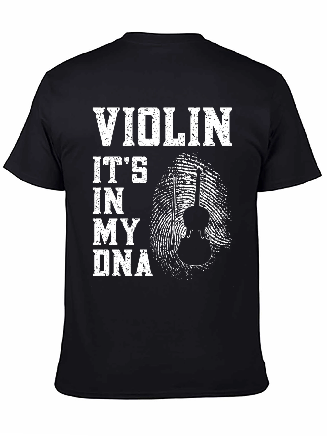 Black Violin DNA T-Shirt Musician Tee view 4