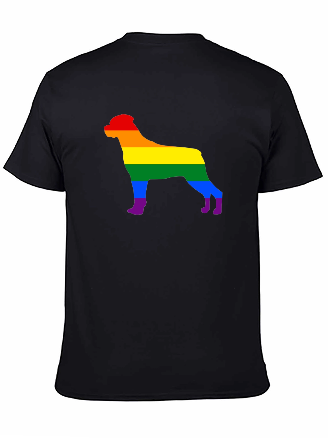 Rottweiler Pride Rainbow T-Shirt - 4