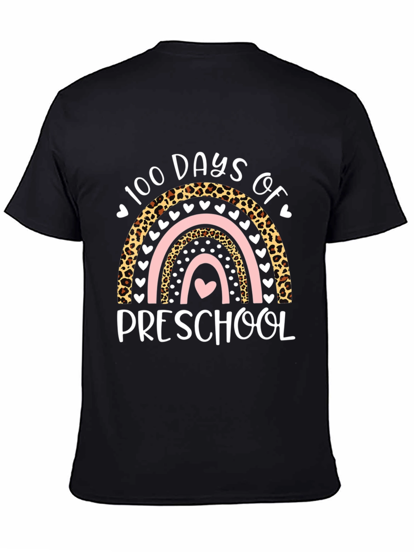 100 Days of Preschool Rainbow T-Shirt - 4