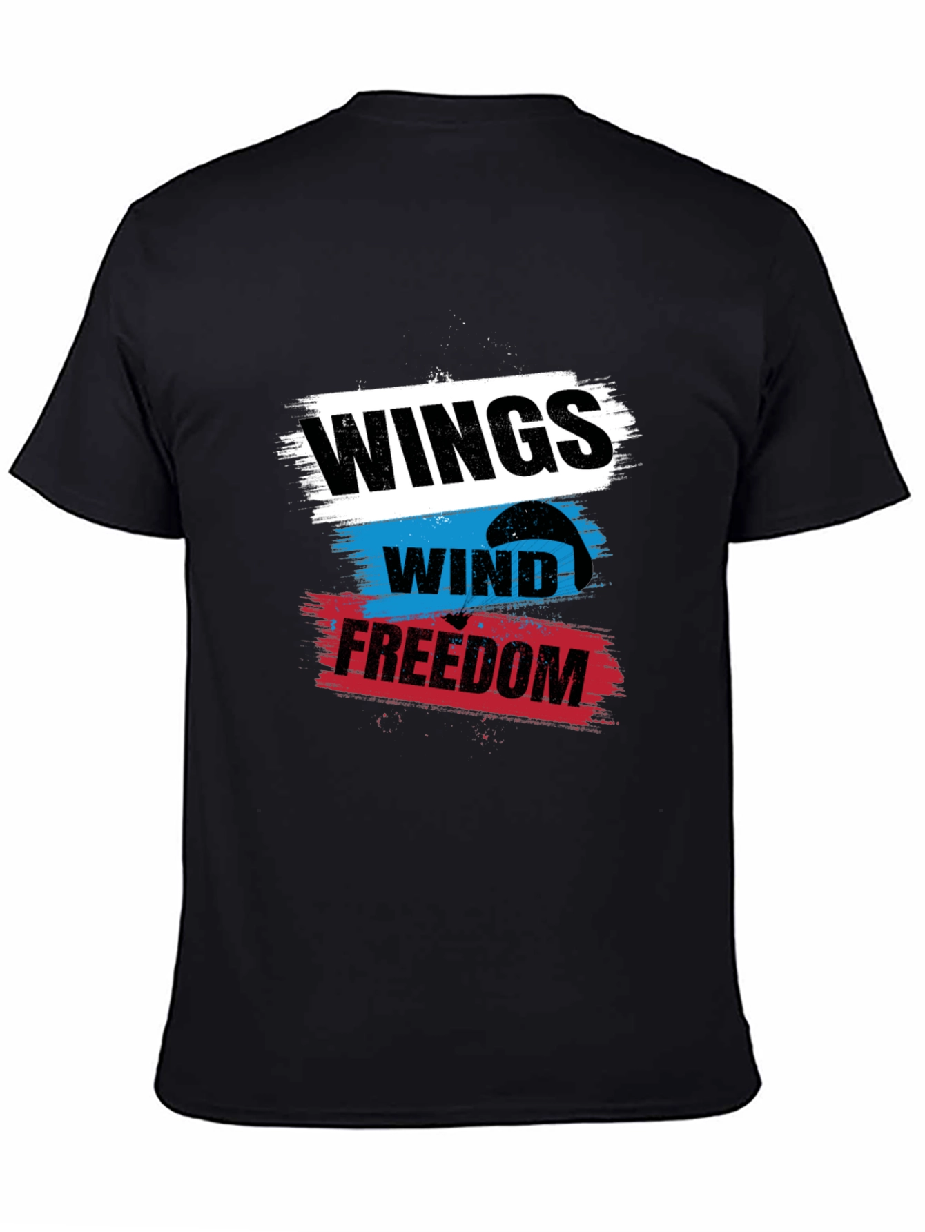Wings Wind Freedom Tee - Stylish Graphic T-Shirt - 4