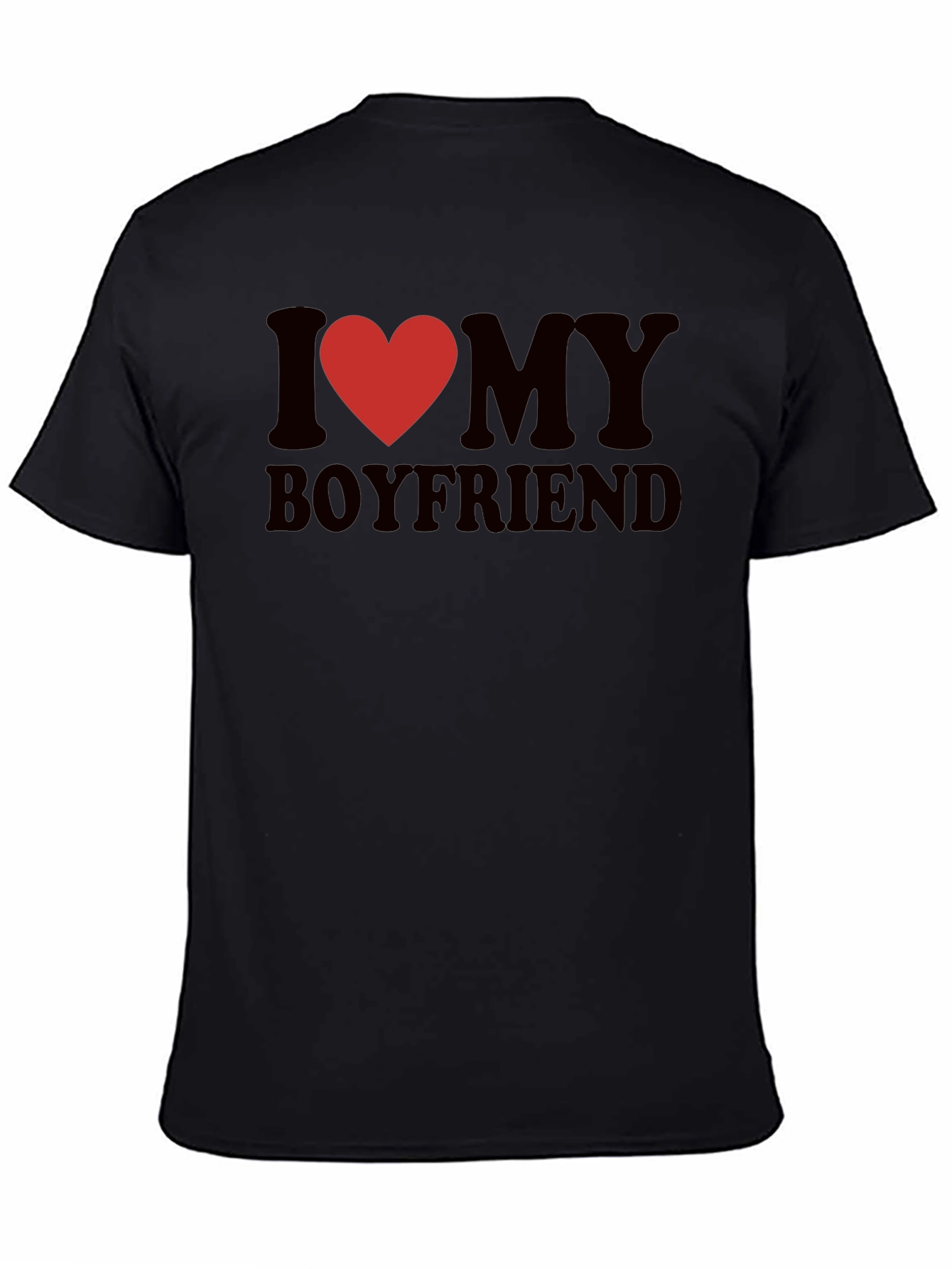 I Heart My Boyfriend Graphic Tee - Cute & Casual - 4