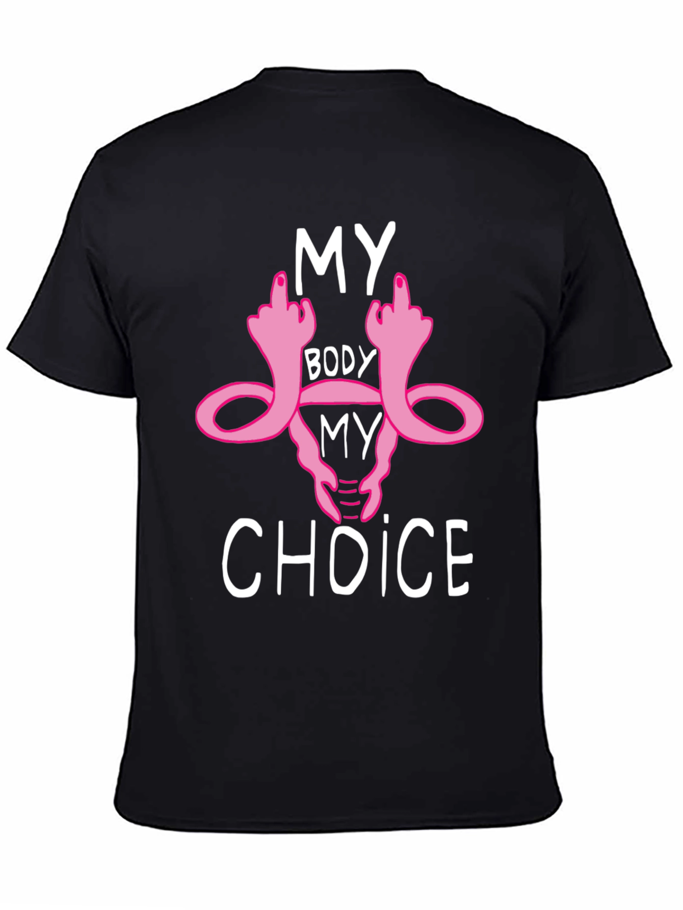 Black My Body My Choice Graphic Tee view 4