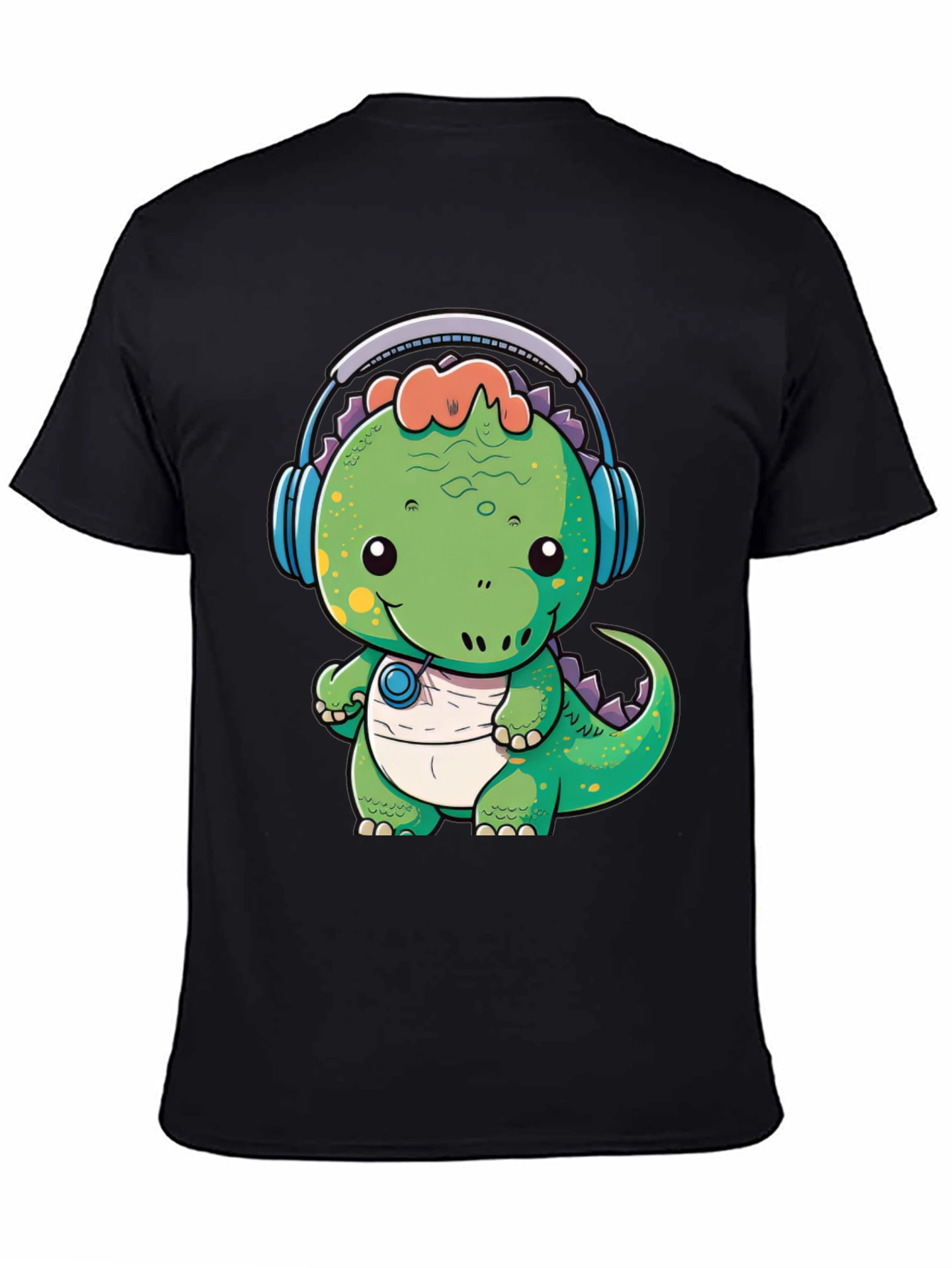 Black Dino Doctor Tee view 4