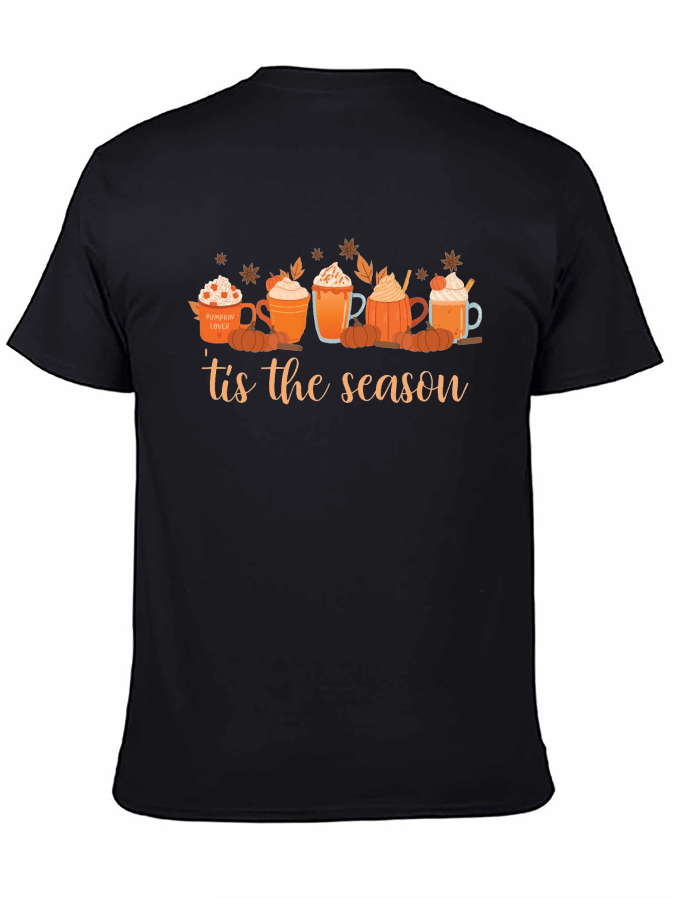 Black 'tis the season T-shirt view 4