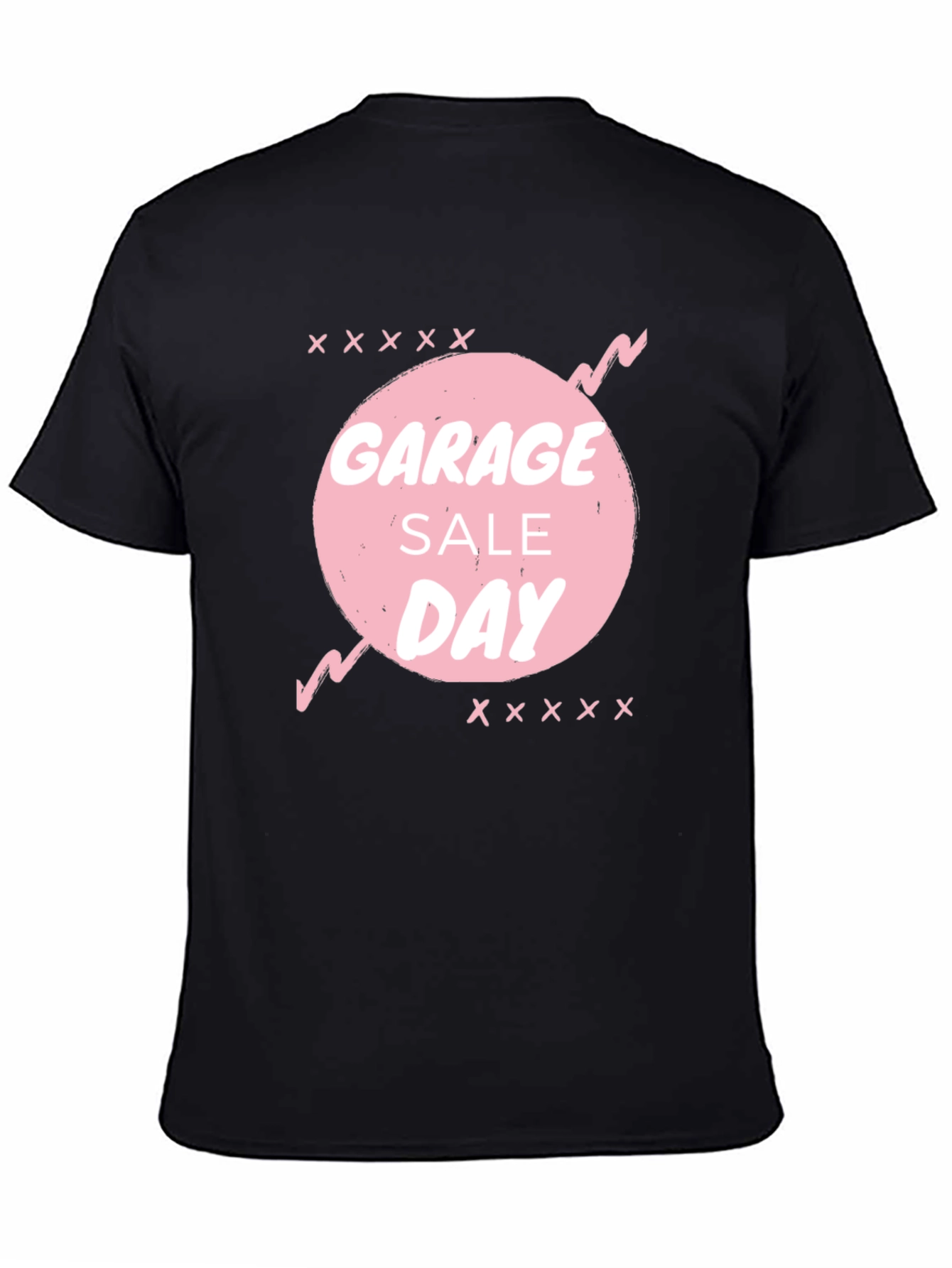 Garage Sale Day Black T-Shirt - 4