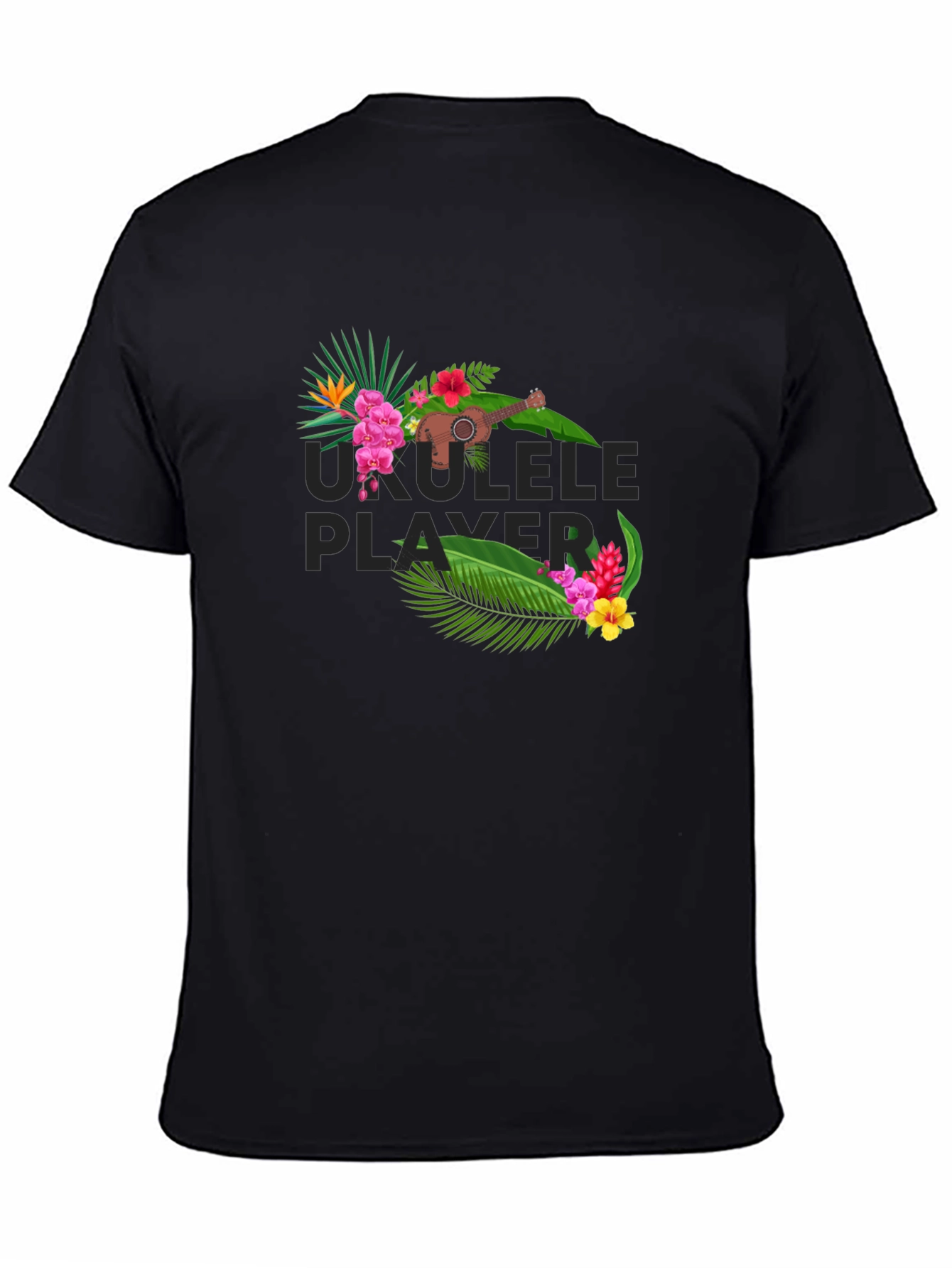 Ukulele Player Graphic Tee - 4