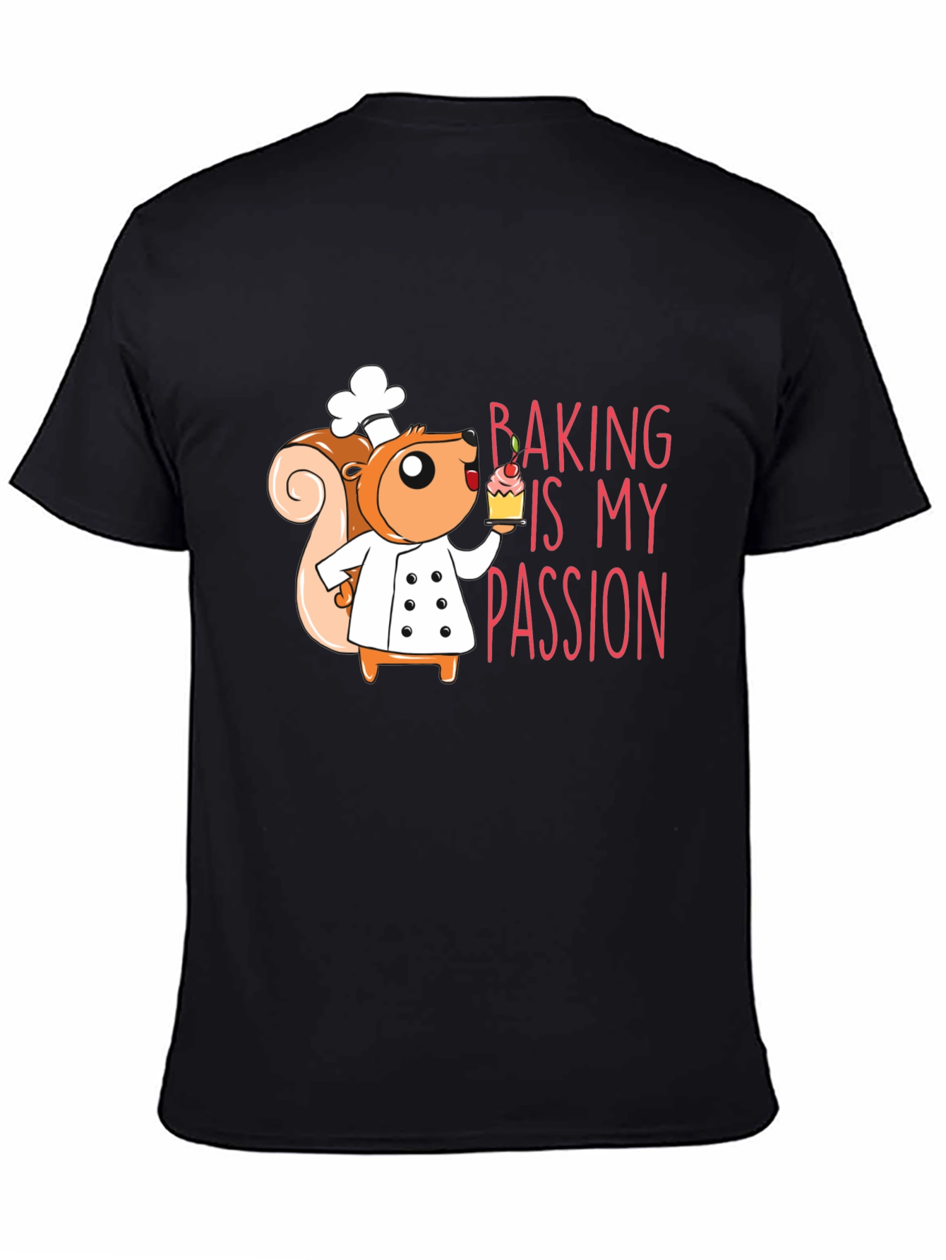 Black Baking is My Passion T-Shirt view 4