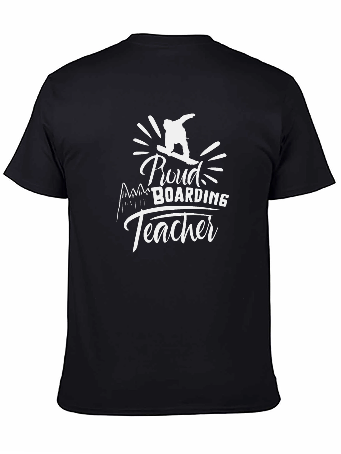 Proud Boarding Teacher Graphic T-Shirt - 4