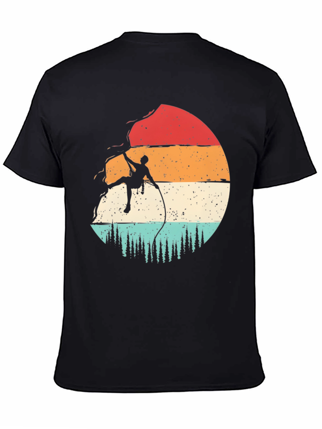 Black Climber Graphic Tee - Adventure Style view 4