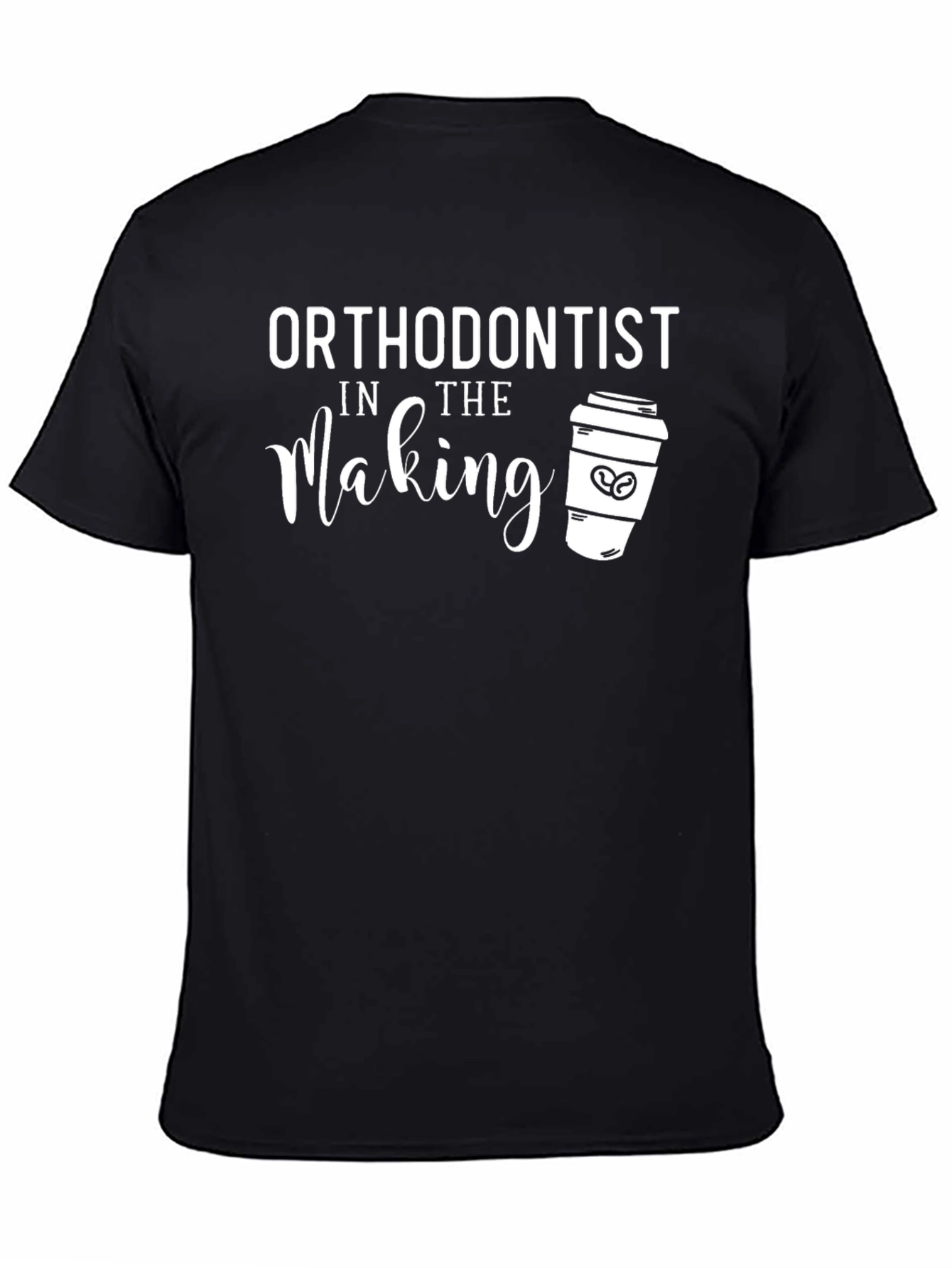 Black Orthodontist in the Making Graphic T-Shirt view 4