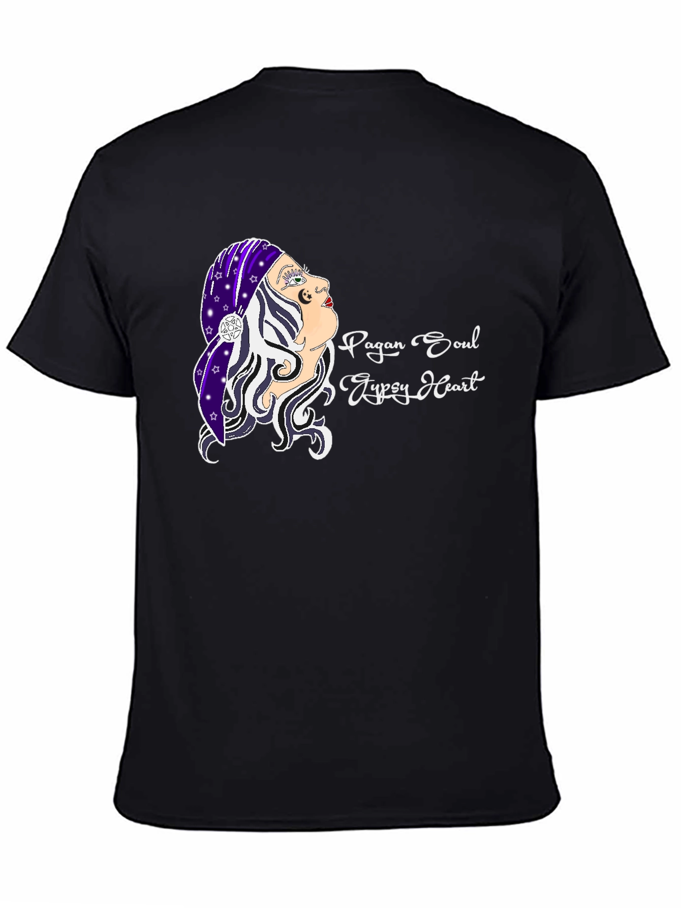 Pagan Soul Gypsy Heart Graphic T-Shirt - 4