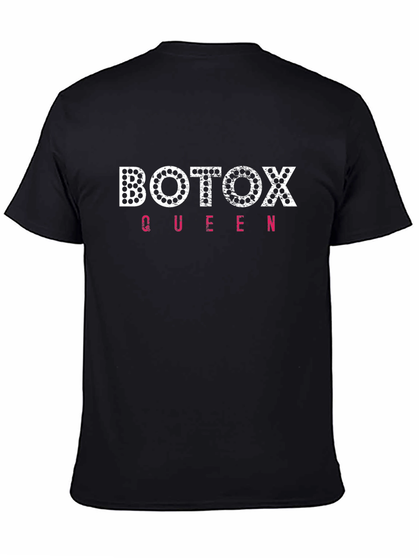 Black Botox Queen Black T-Shirt view 4