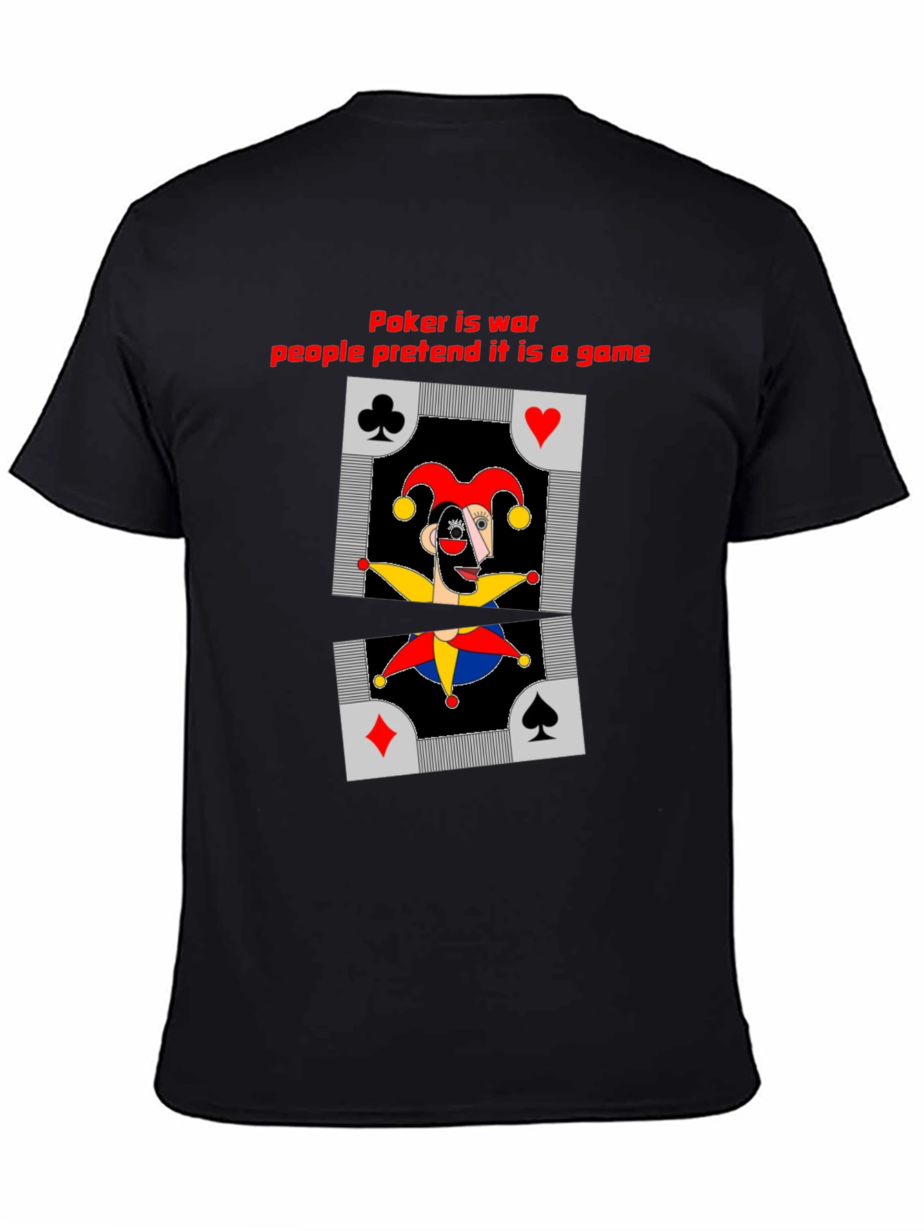 Poker is War Men's T-Shirt - 4