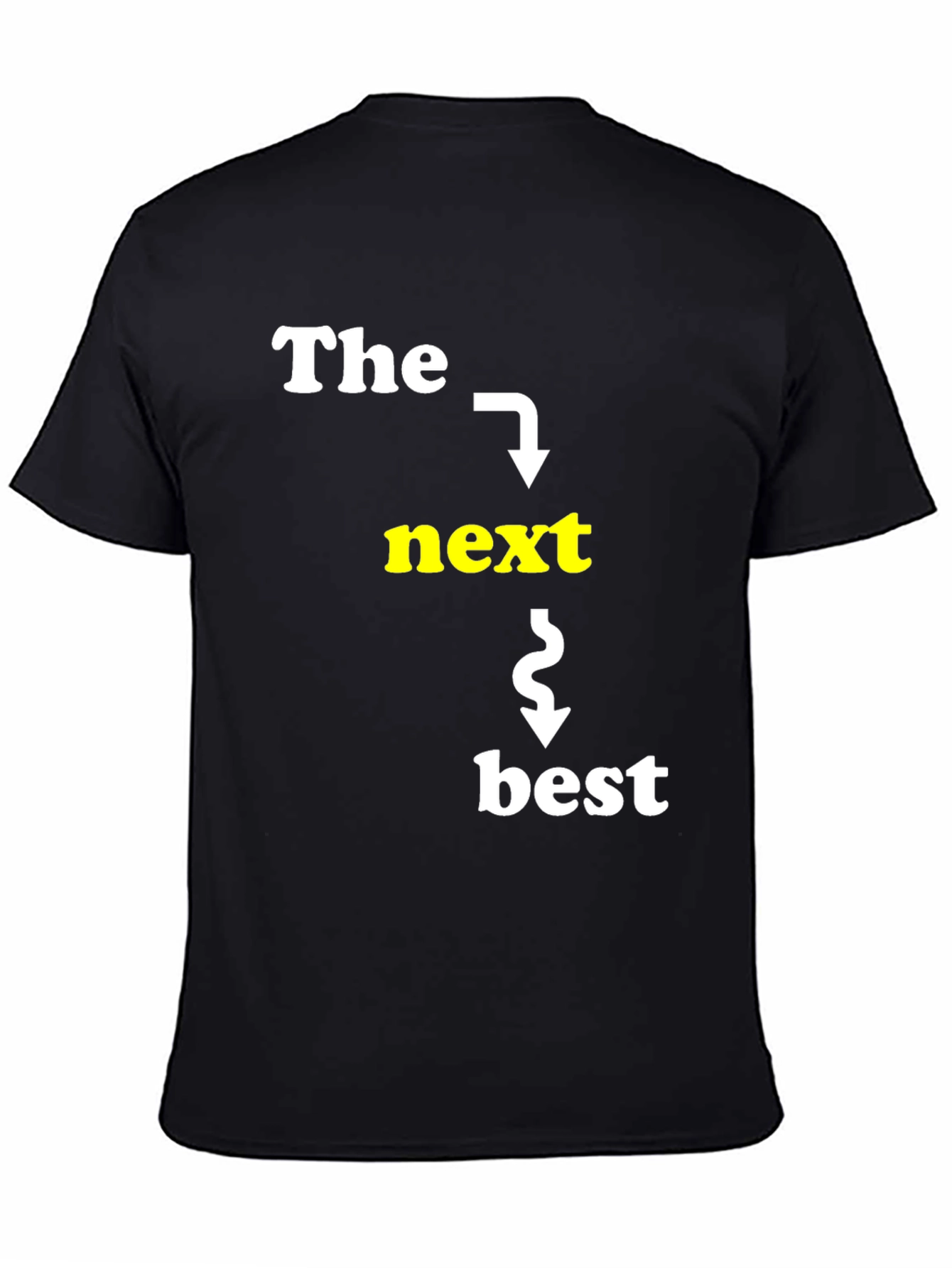 Black The Next Best Thing Graphic T-Shirt view 4