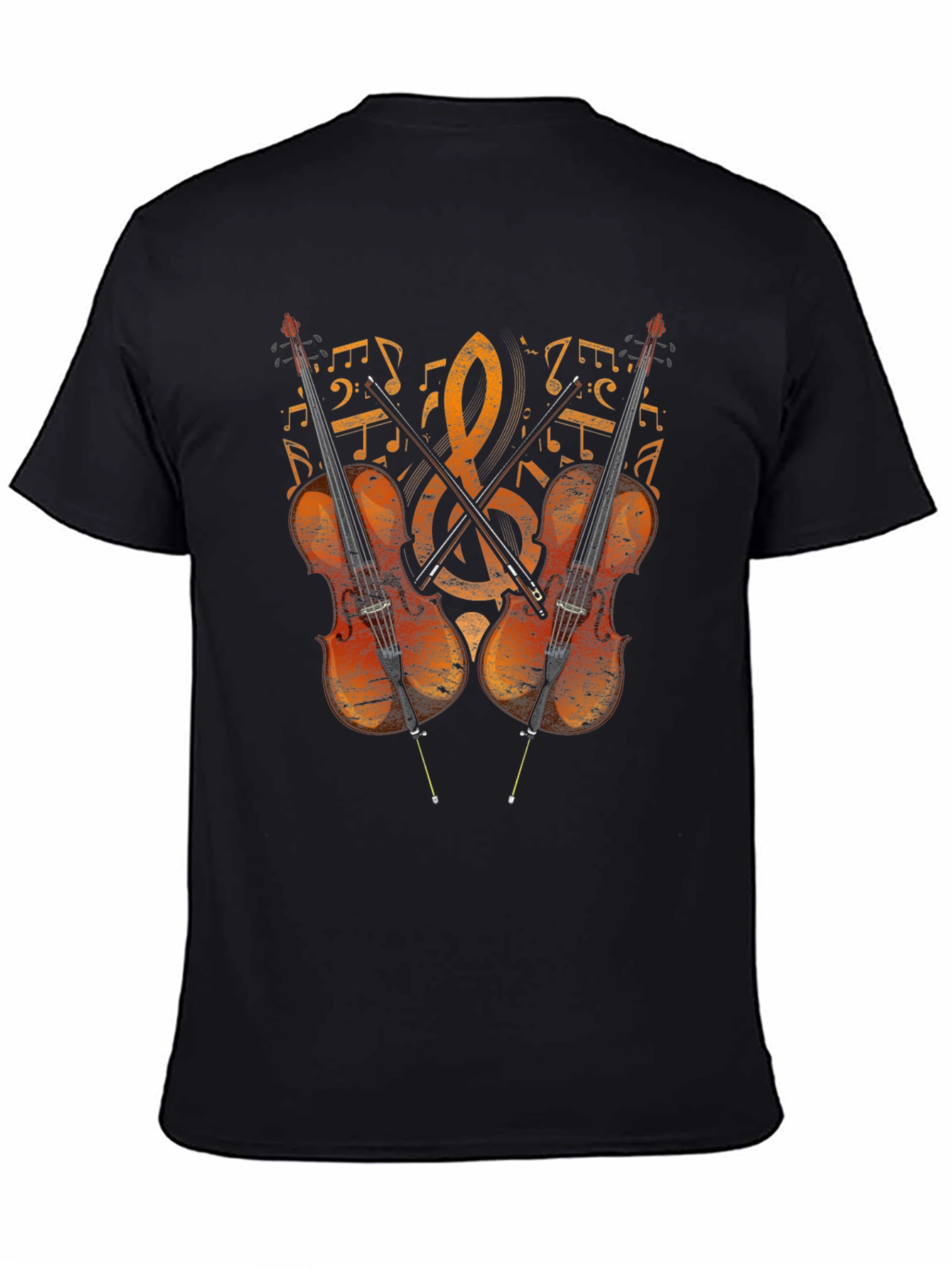 Black Violin Graphic Tee view 4