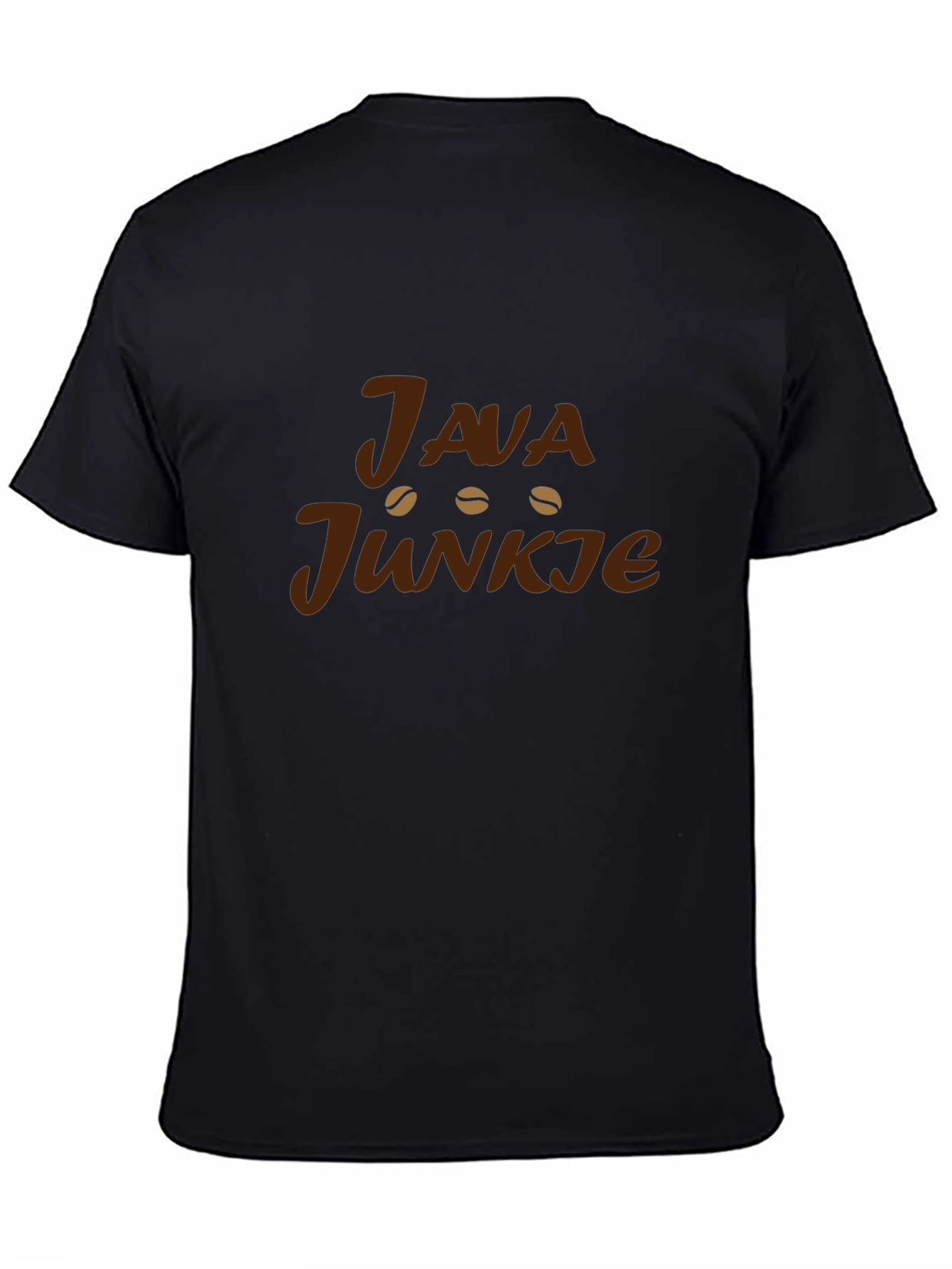 Black Java Junkie T-Shirt - Coffee Lover Tee view 4