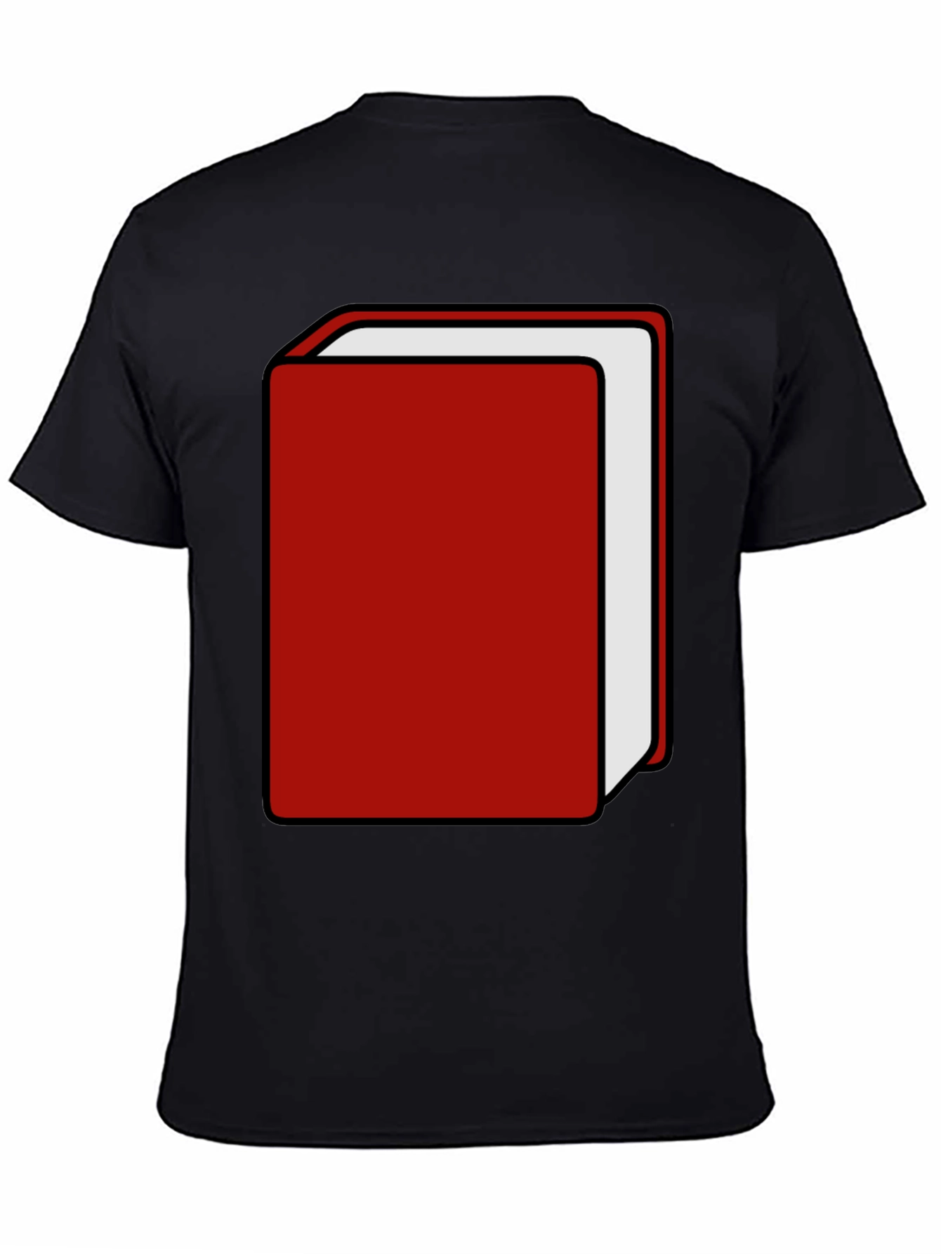 Black Red Book Graphic Tee - Stylish & Unique Design view 4