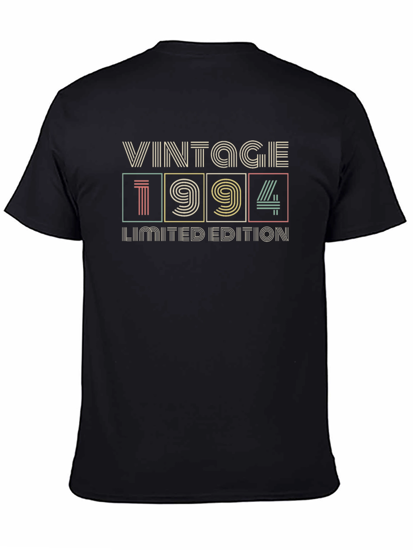 Black Vintage 1994 Limited Edition Black T-Shirt view 4