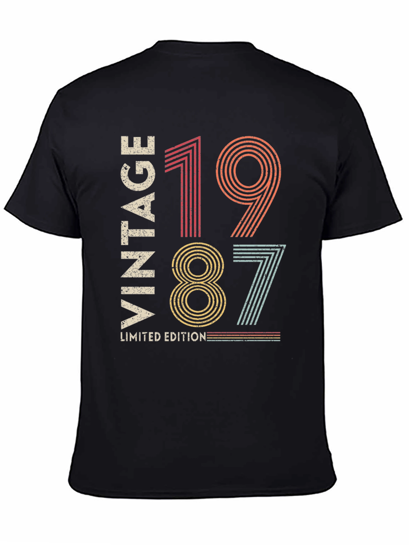 Black Vintage 1987 Limited Edition Graphic Tee view 4