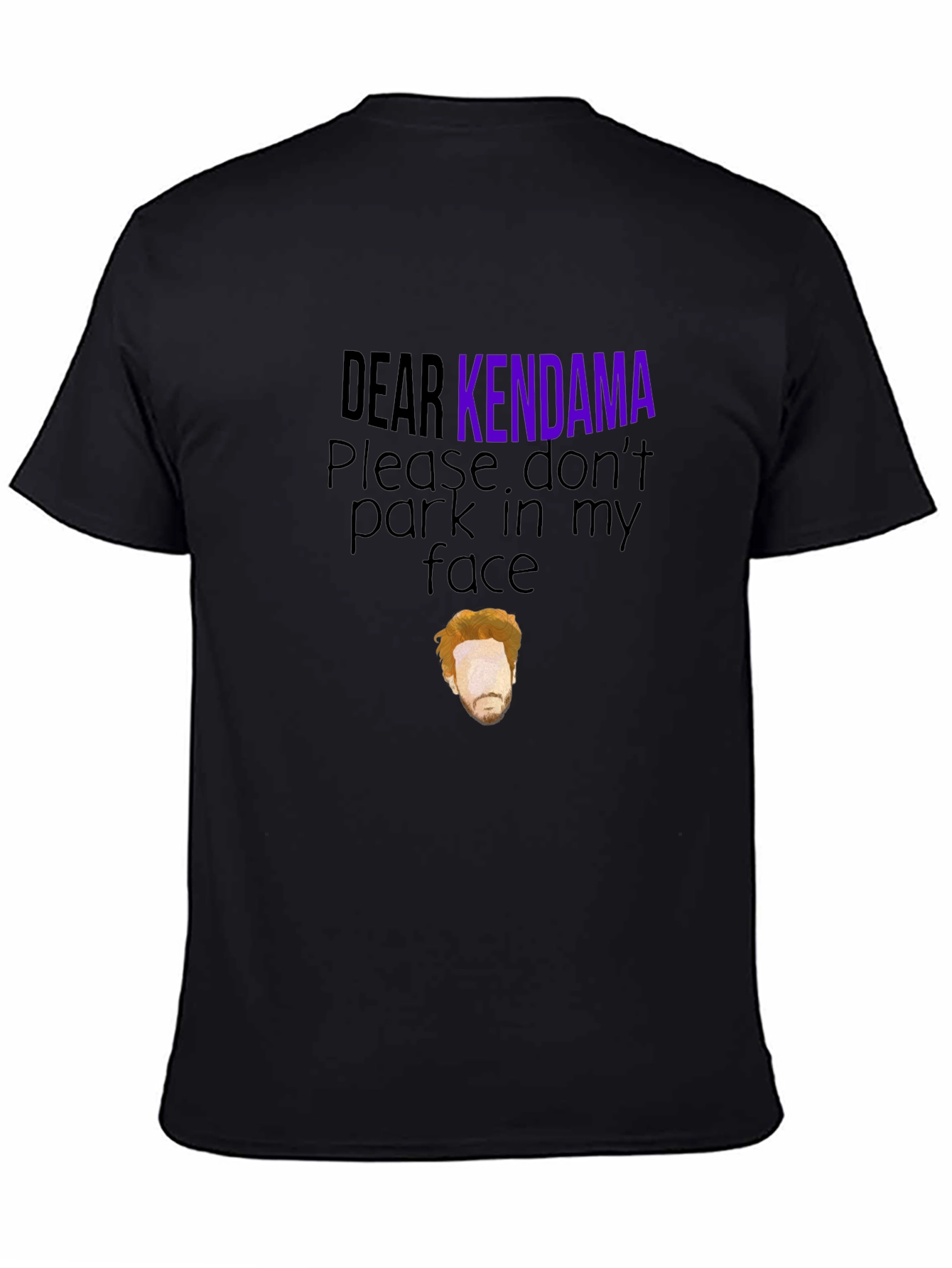 Black Dear Kendama Graphic T-Shirt view 4