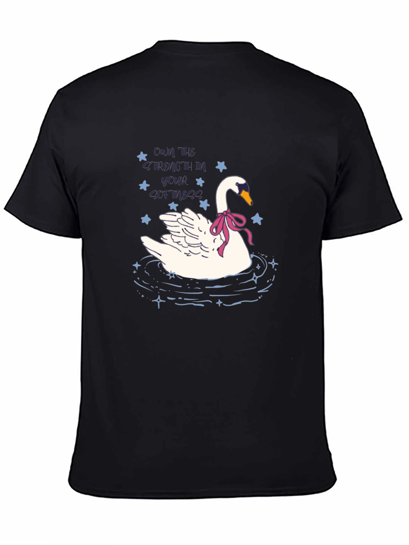 Black Swan Princess Graphic Tee - Stylish Unisex T-Shirt view 4