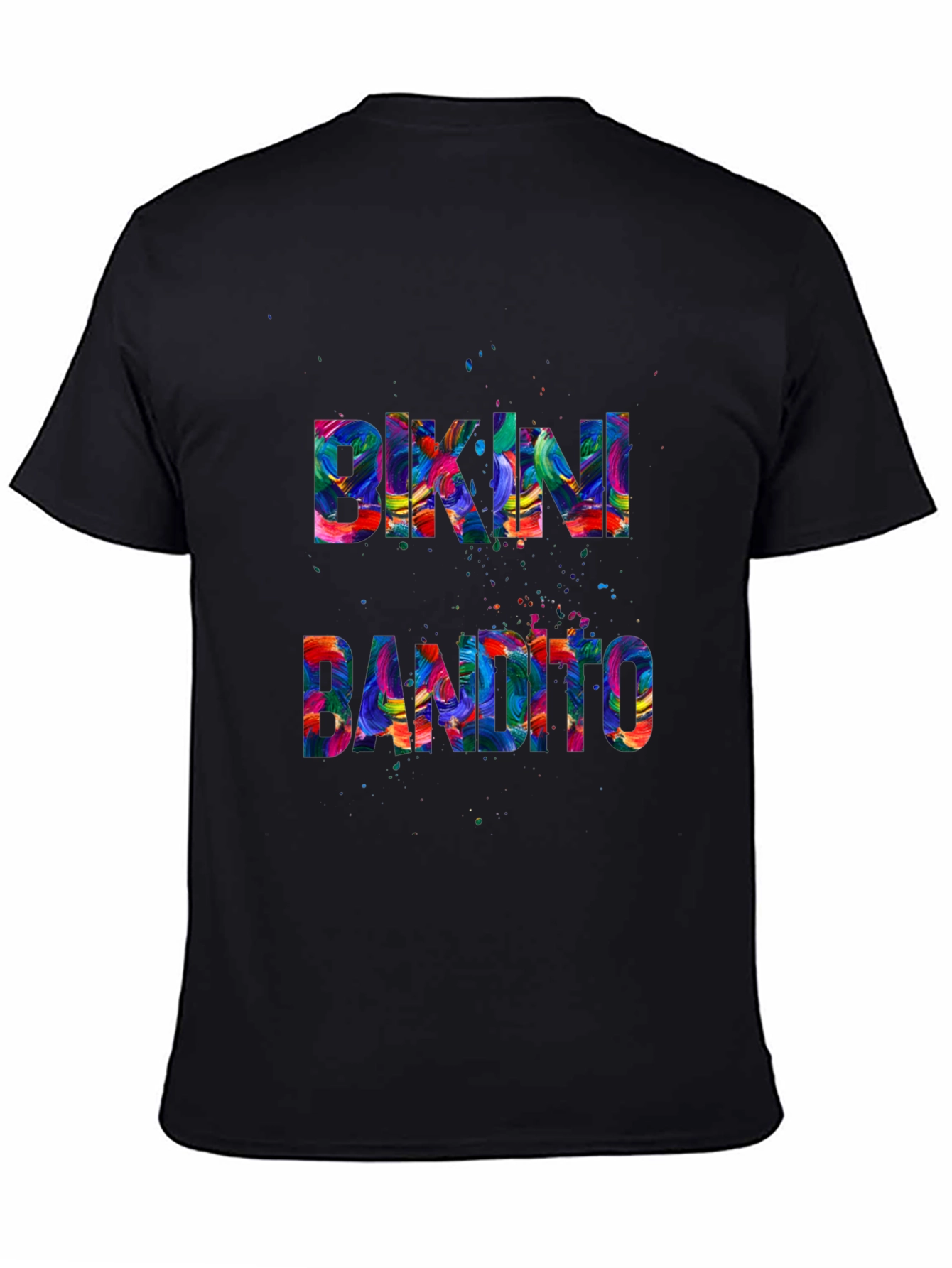 Black Bikini Bandito Graphic Tee view 4