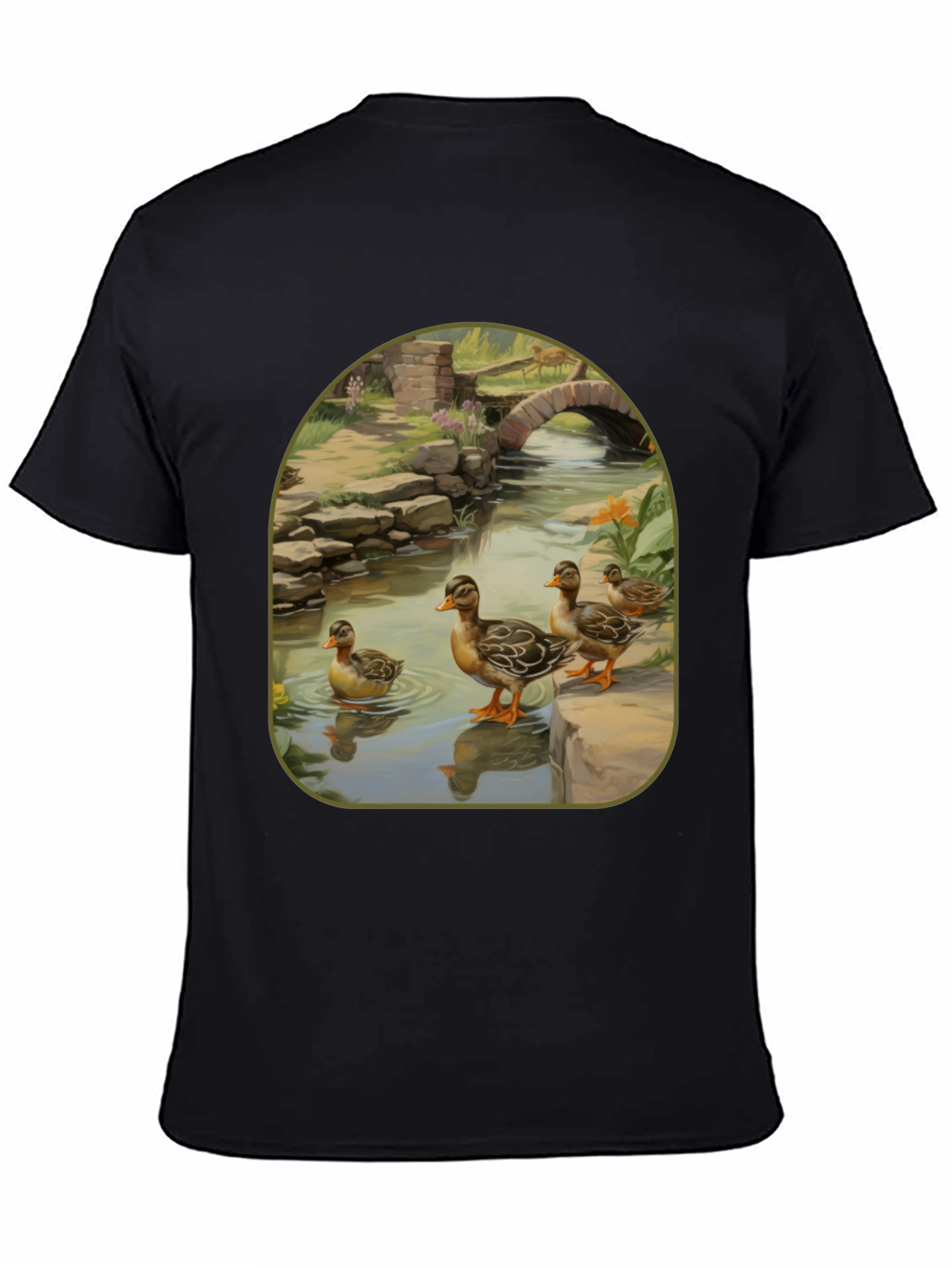 Black Duck Pond Graphic Tee view 4