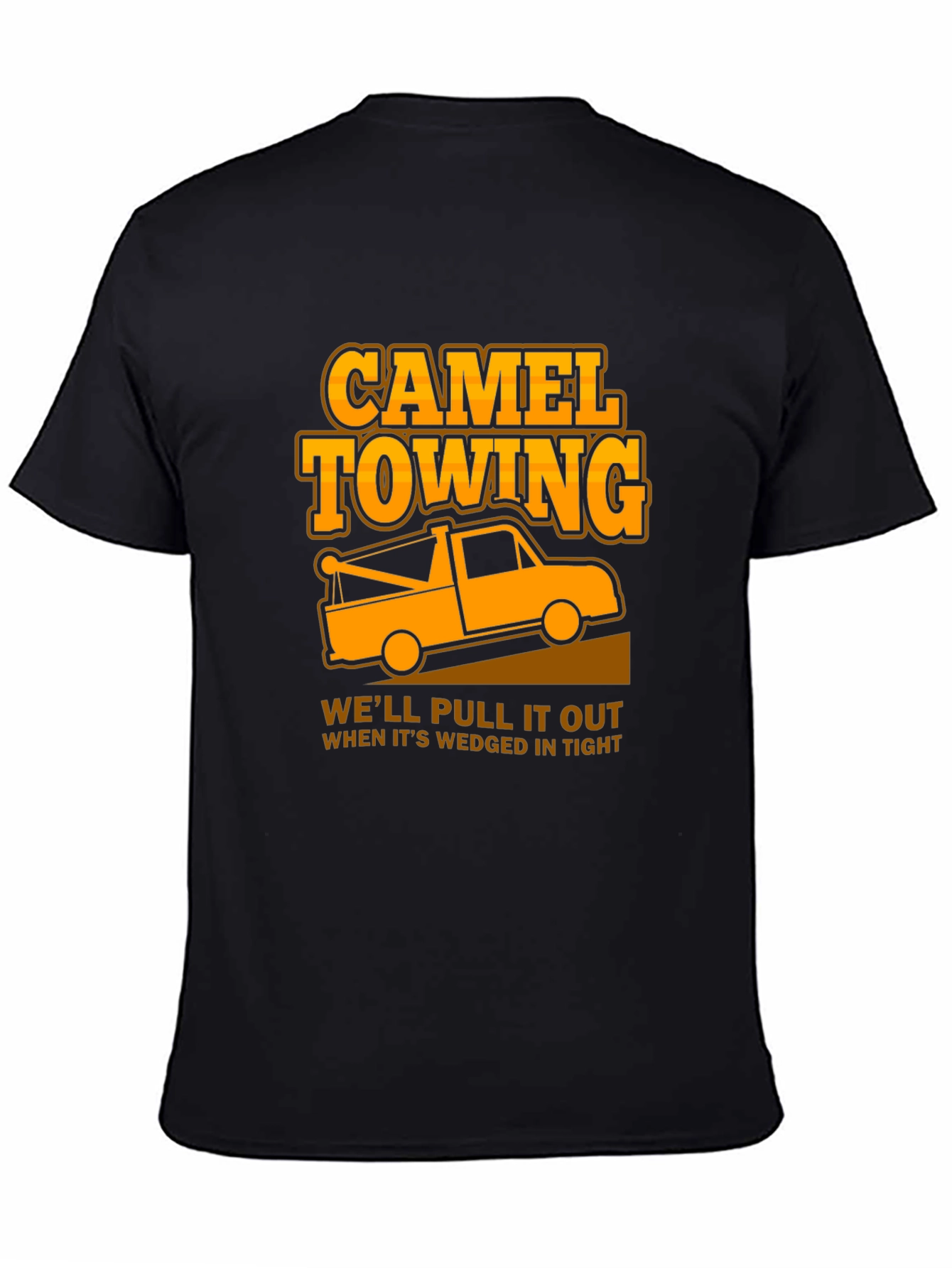 Black Camel Towing Graphic T-Shirt view 4