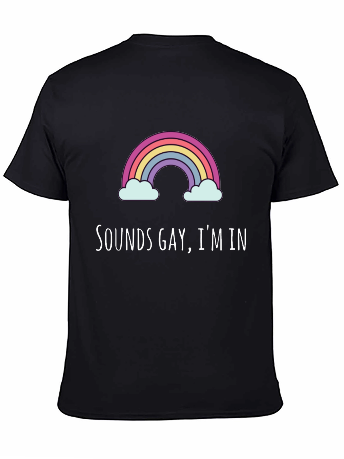 Black Sounds Gay, I'm In Graphic Tee view 4