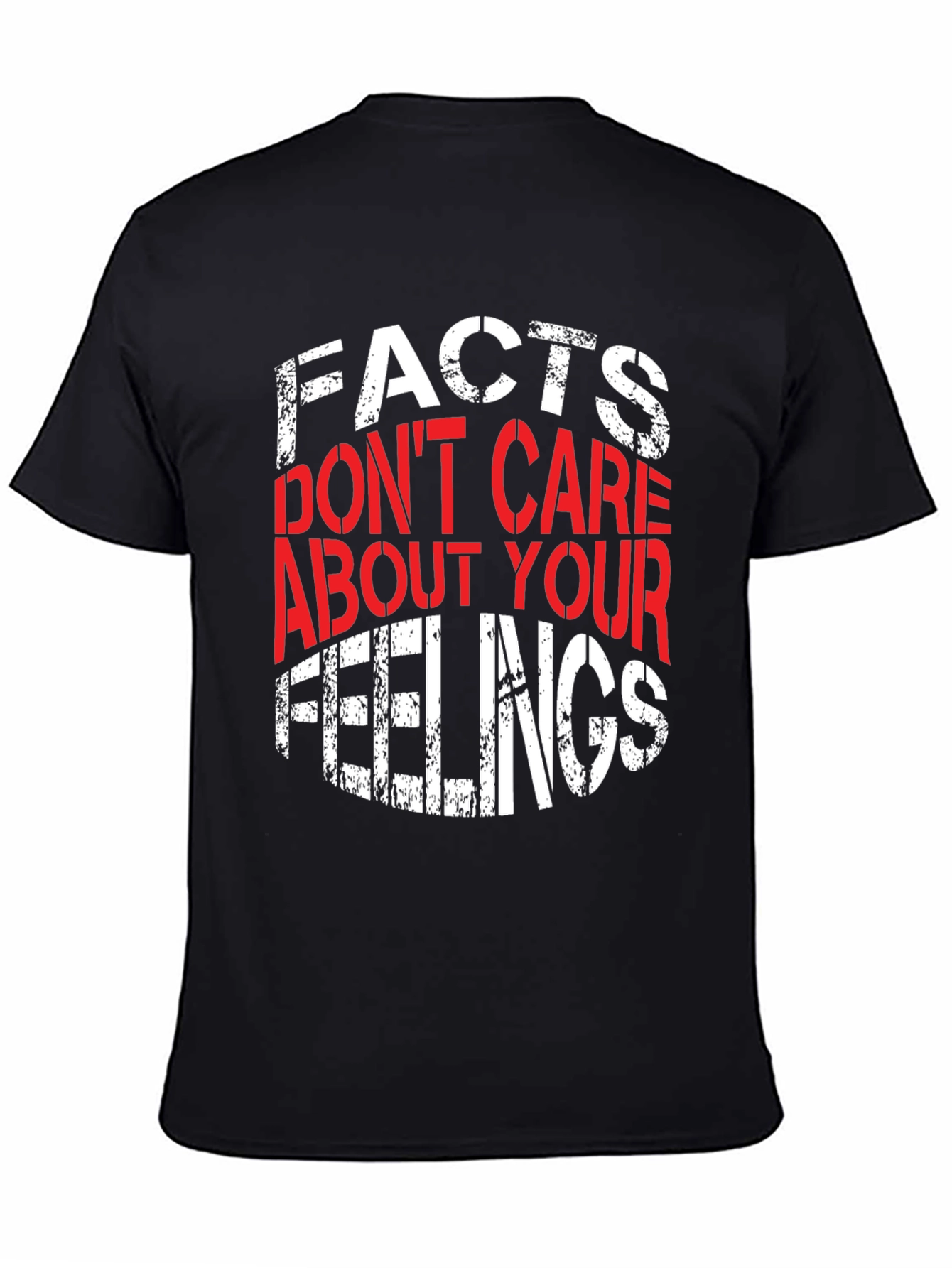 Black Facts Don't Care About Your Feelings Graphic Tee view 4