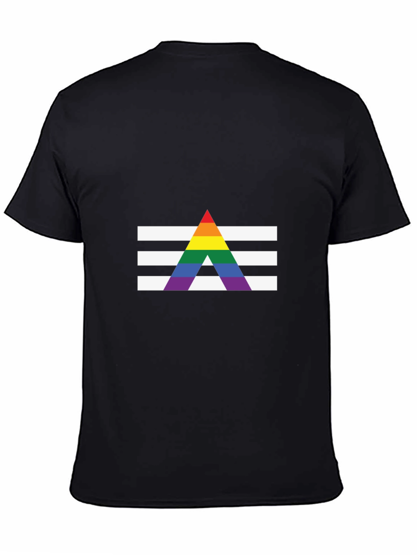 Black Pride Straight Ally T-Shirt - Stylish LGBTQ+ Support view 4