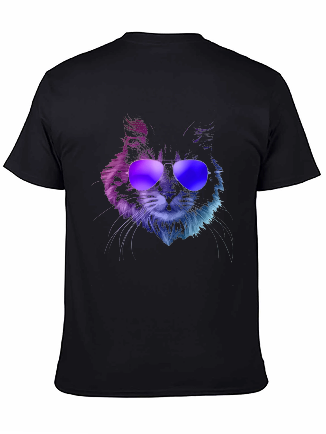 Cool Cat Graphic T-Shirt - Stylish Unisex Tee - 4