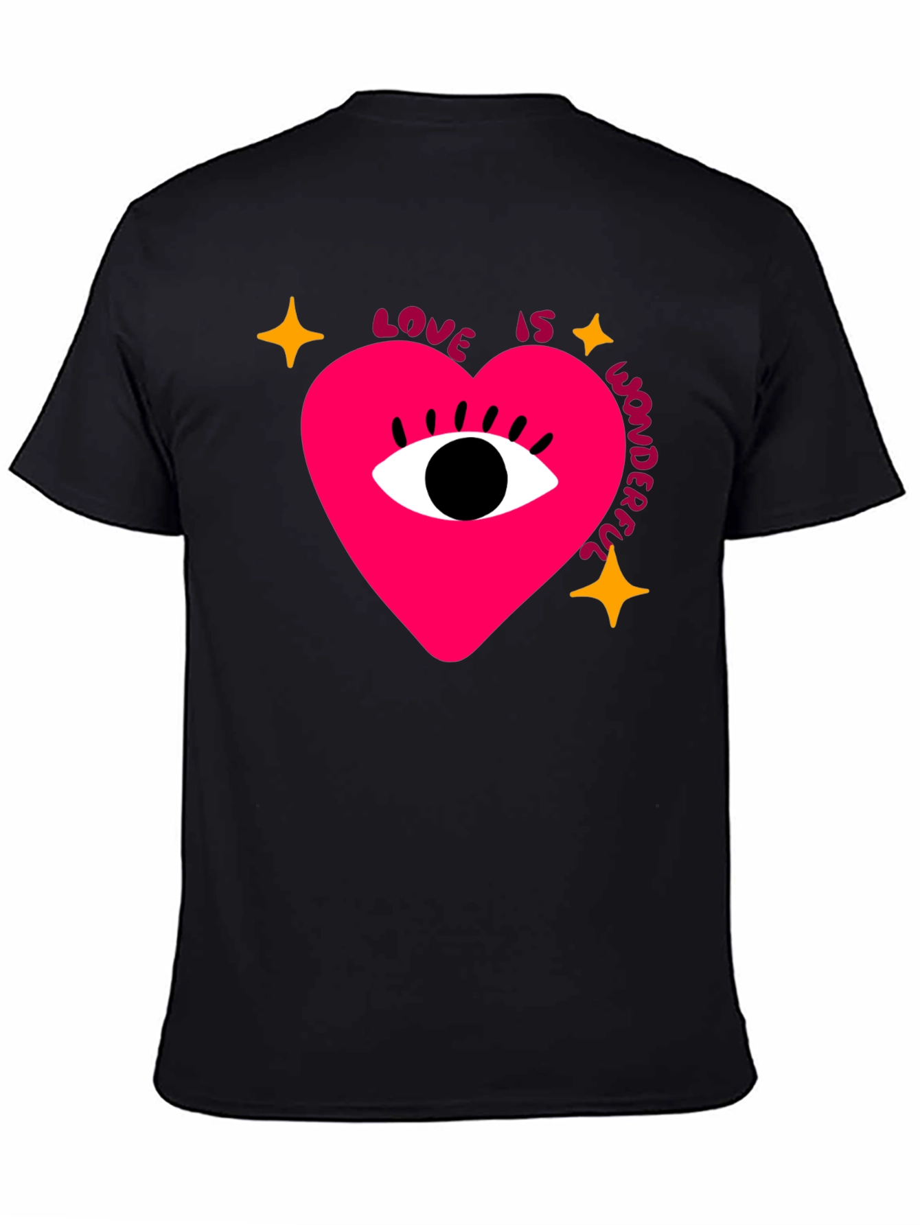 Black Love Is Wonderful T-Shirt view 4